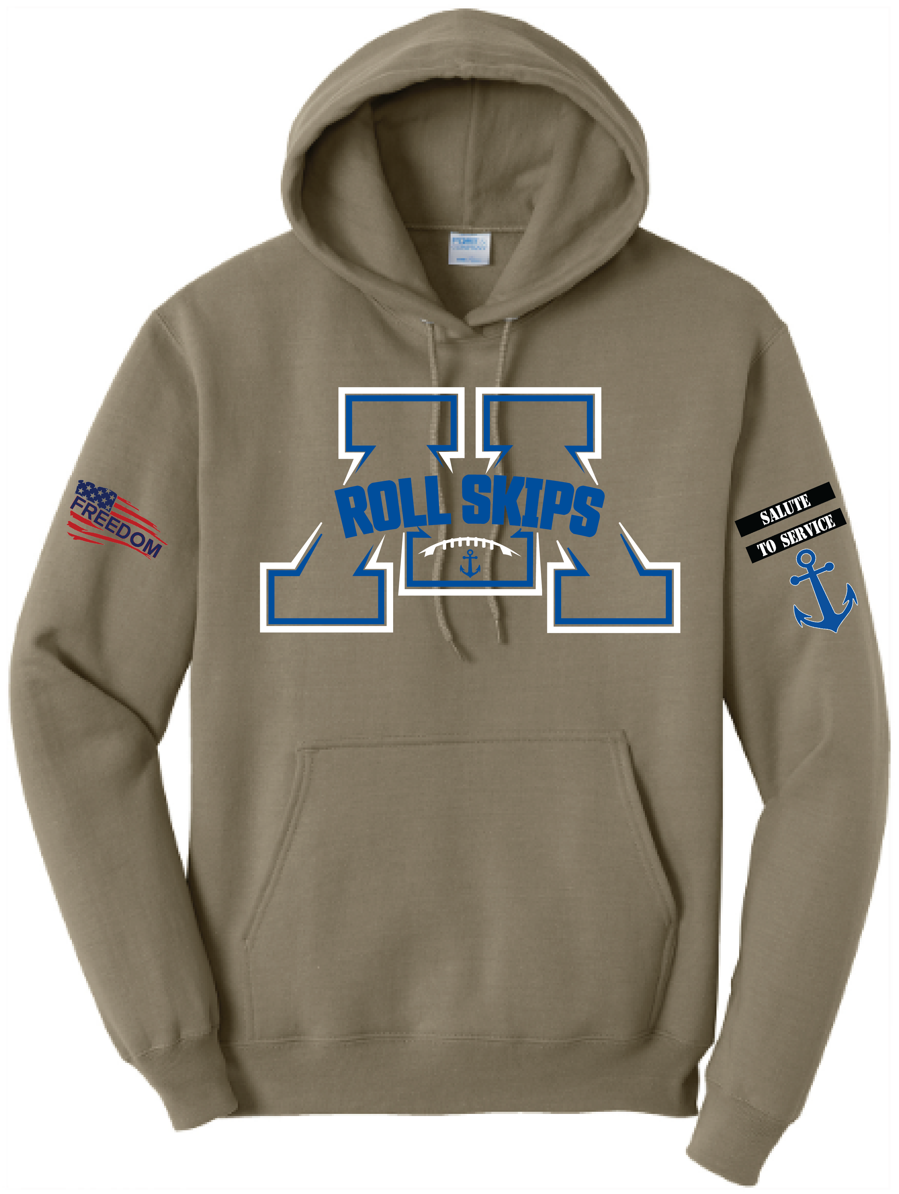 Salute To Service Women's Football Core Fleece Hooded Sweatshirt