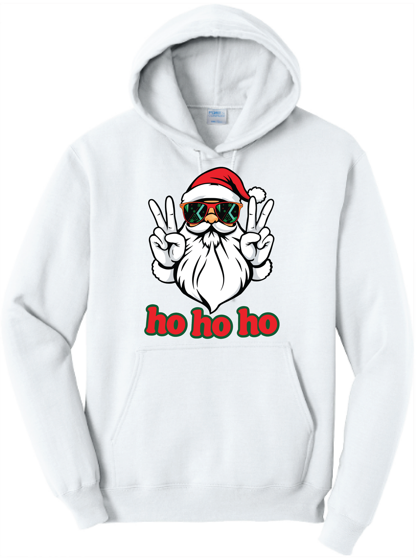Unisex Santa Core Fleece Hooded Sweatshirt