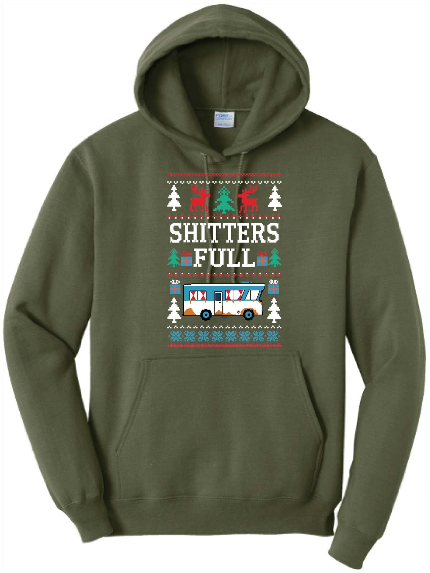 Unisex Shitters Full Core Fleece Hooded Sweatshirt