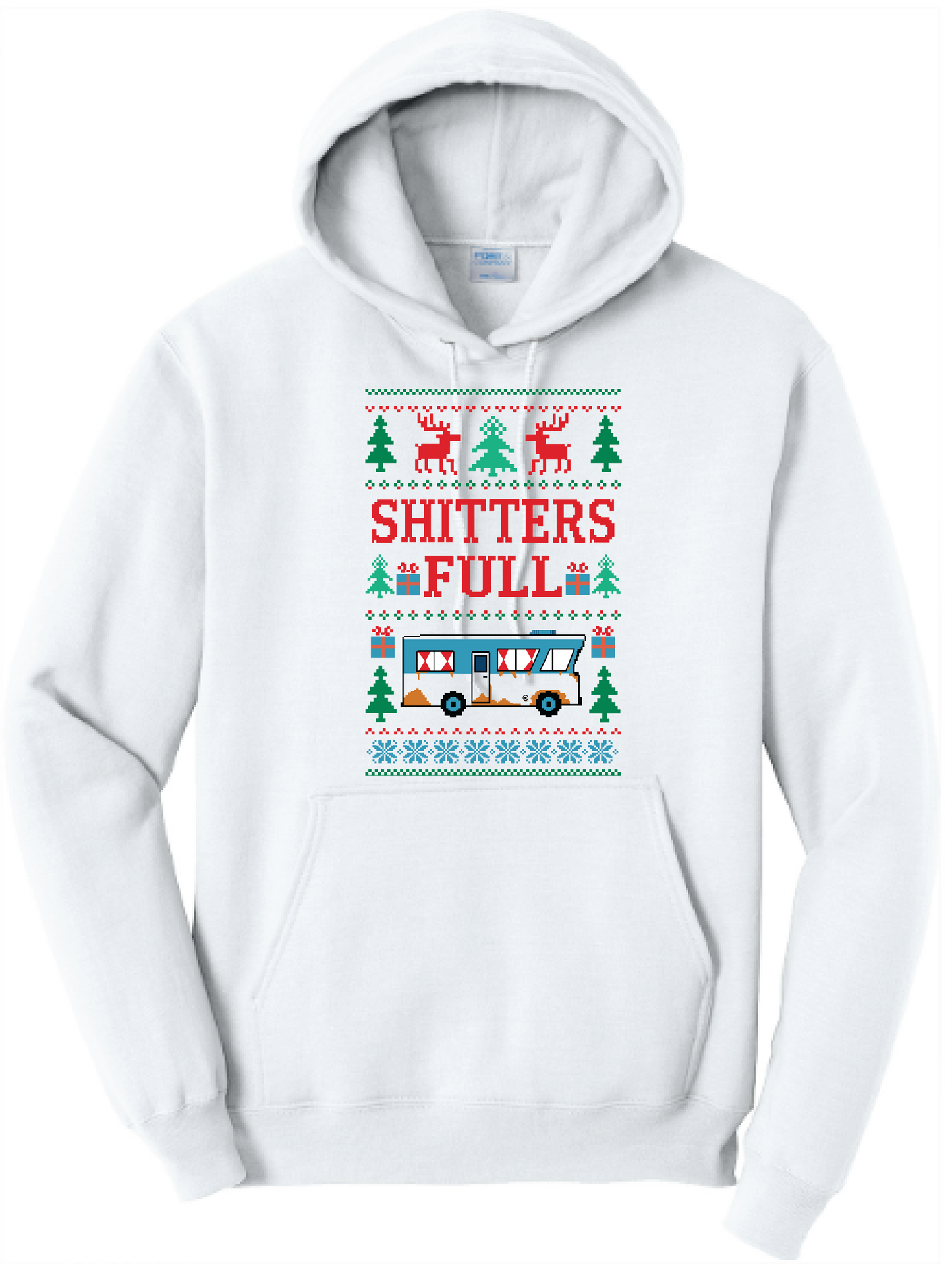 Unisex Shitters Full Core Fleece Hooded Sweatshirt