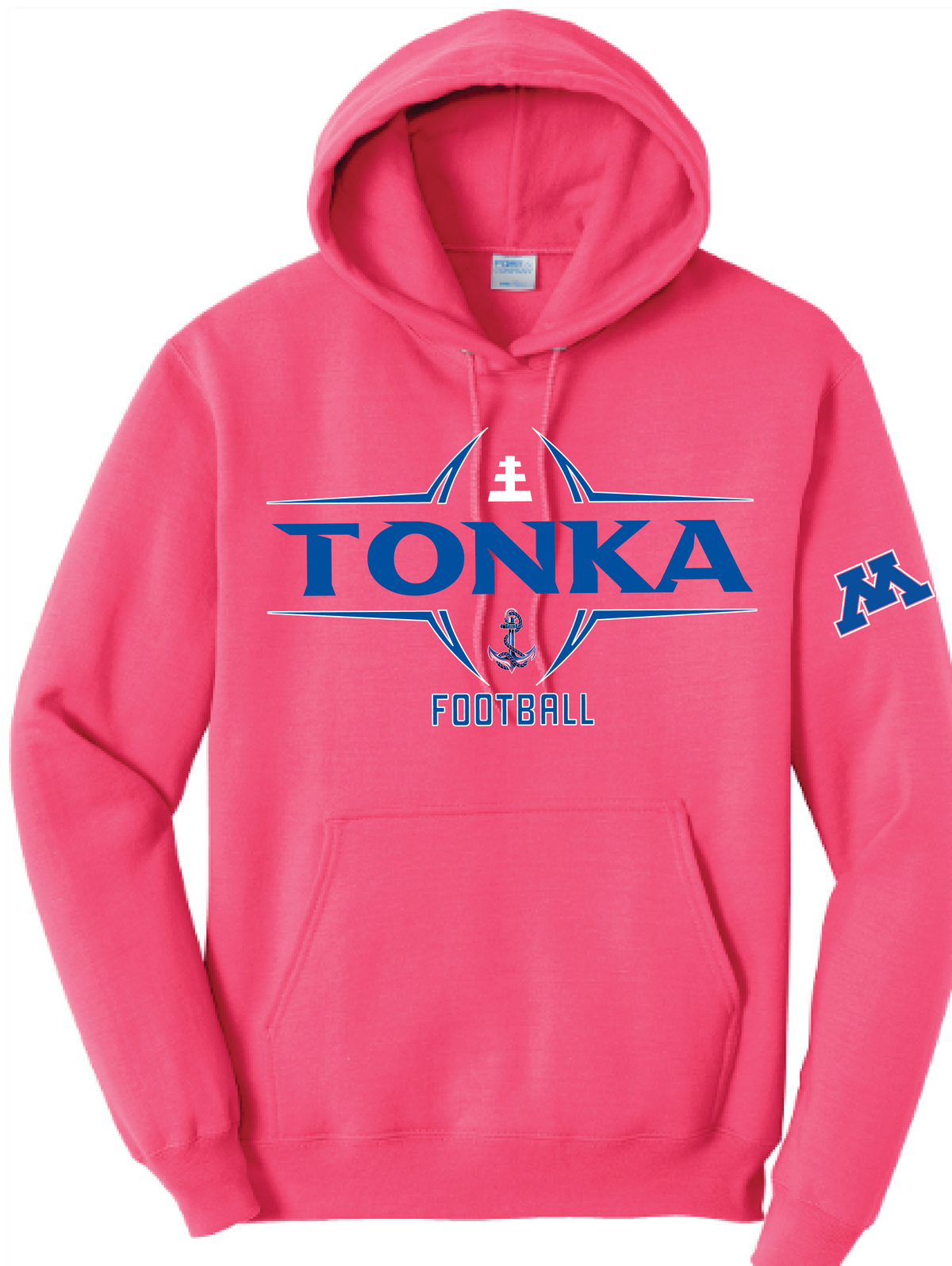 Unisex TFA Get Your Pink On Core Fleece Hooded Sweatshirt