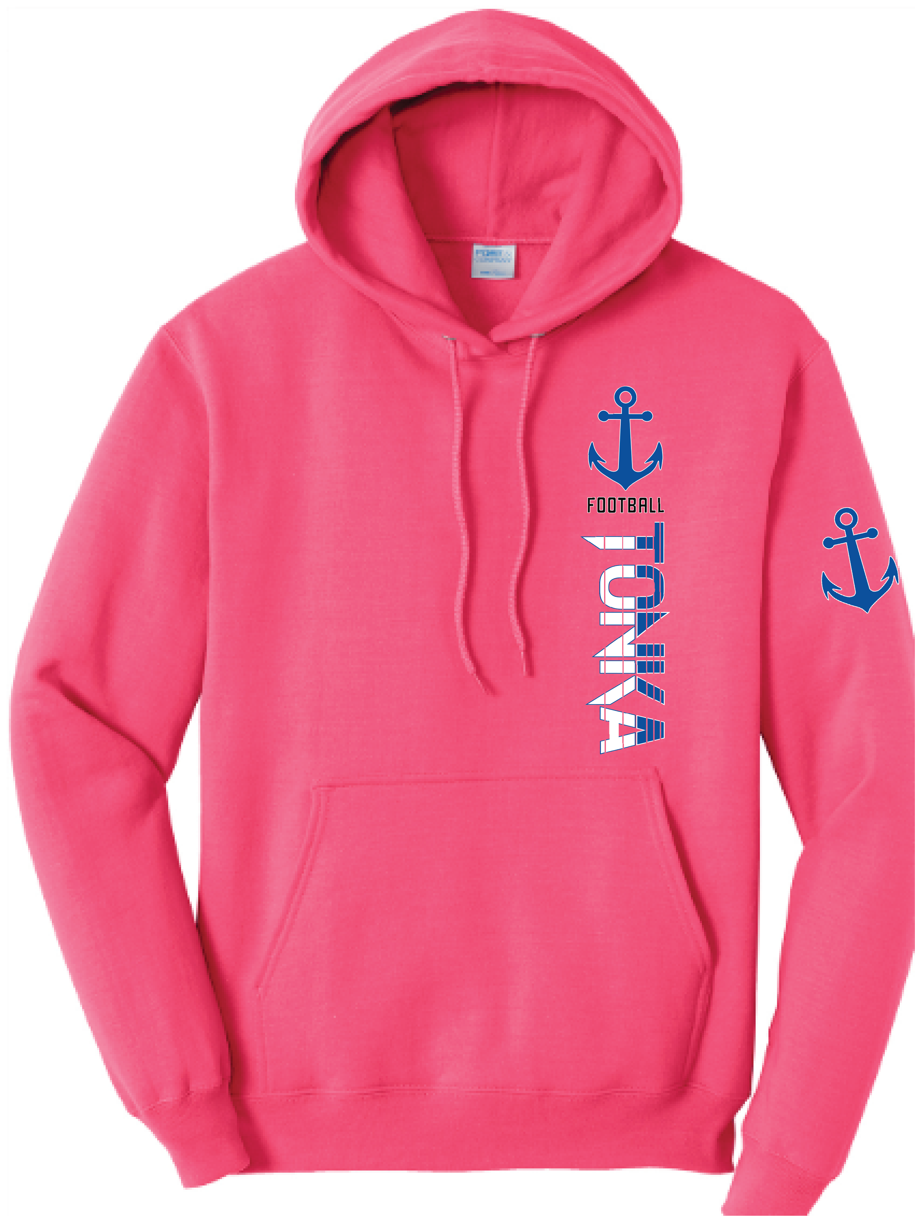 Show Your Pink Women's Core Fleece Hooded Sweatshirt