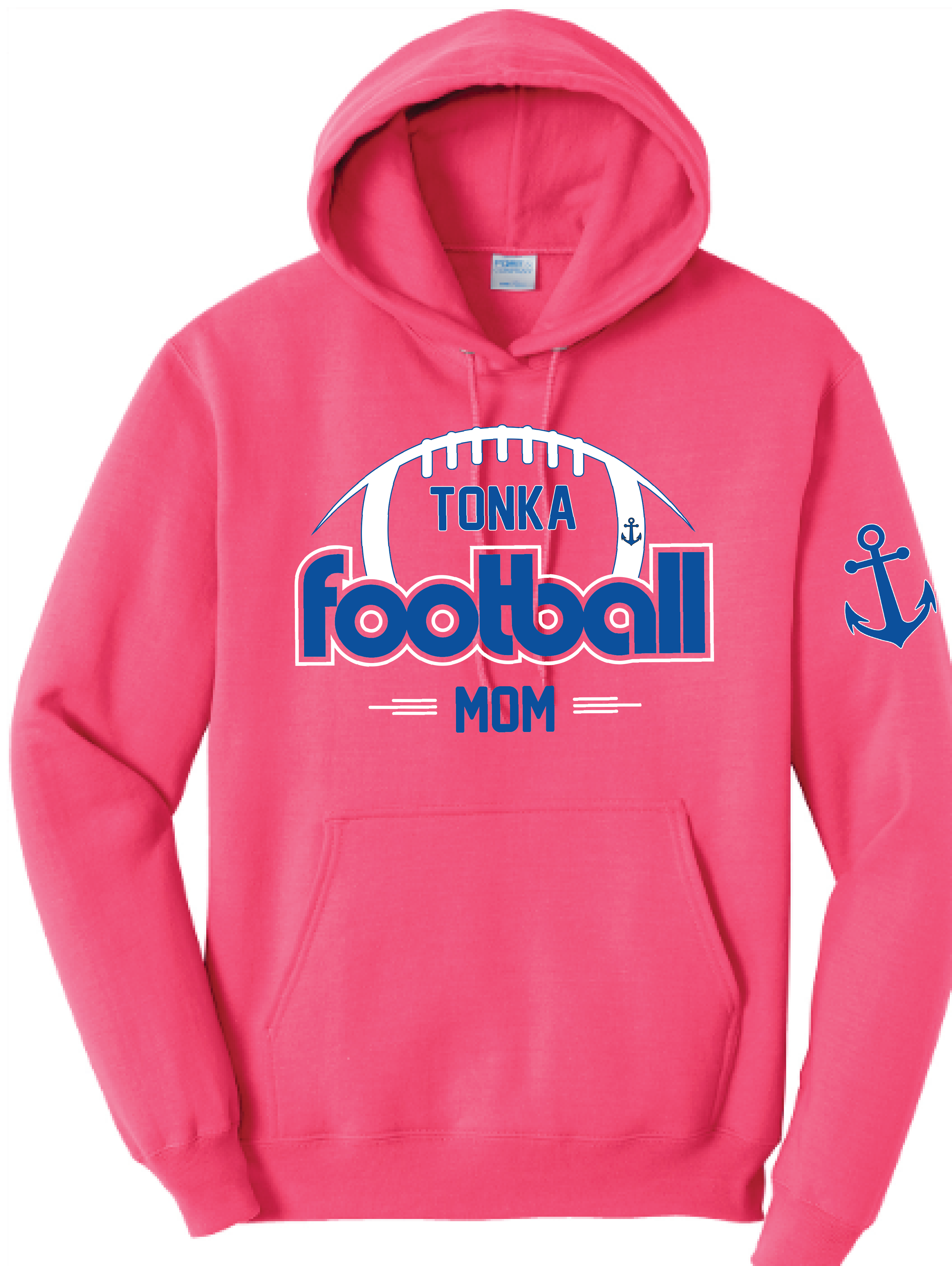 Show Your Pink Women's Core Fleece Hooded Sweatshirt