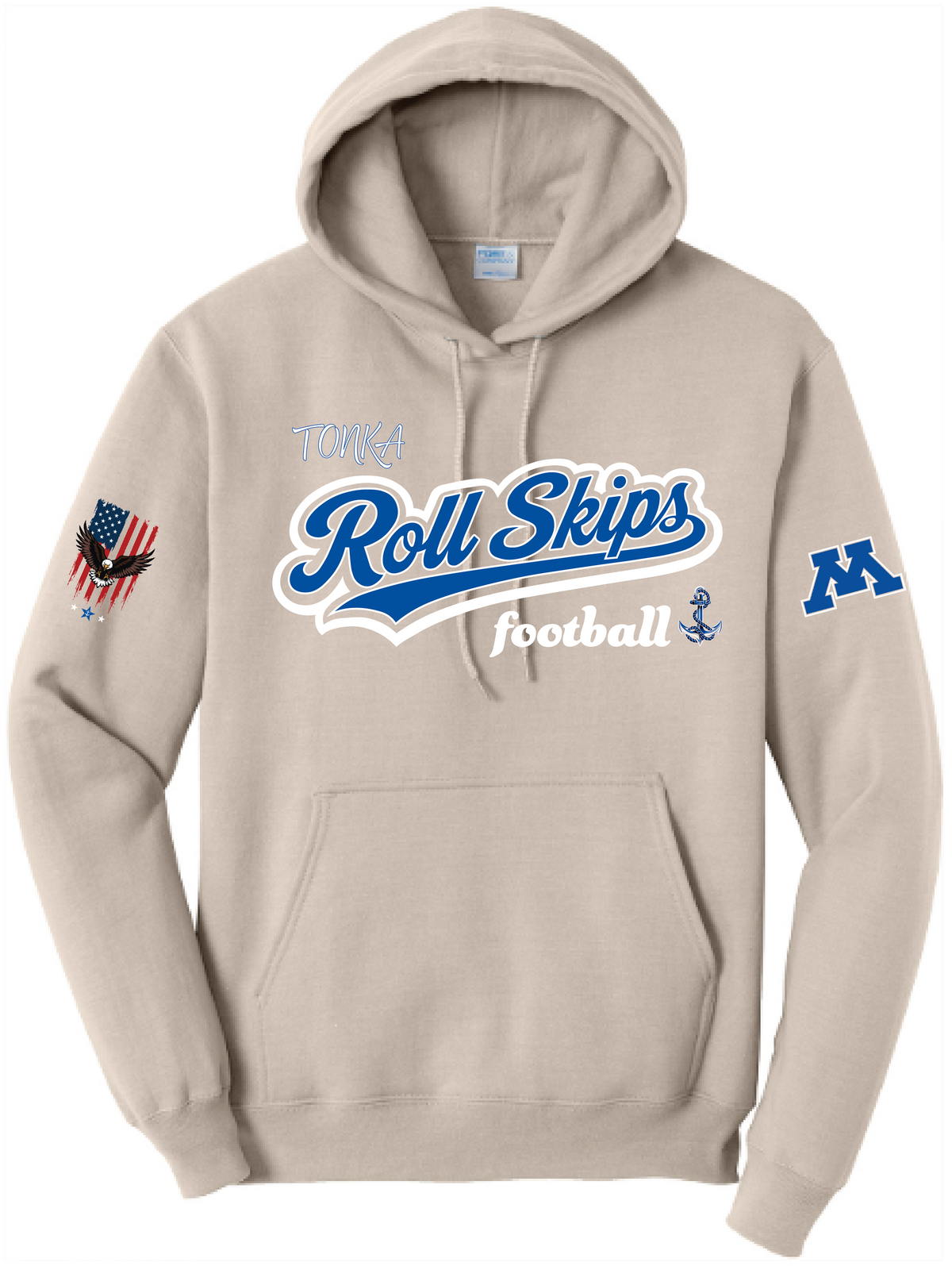 Unisex TFA Honor The Brave Core Fleece Hooded Sweatshirt