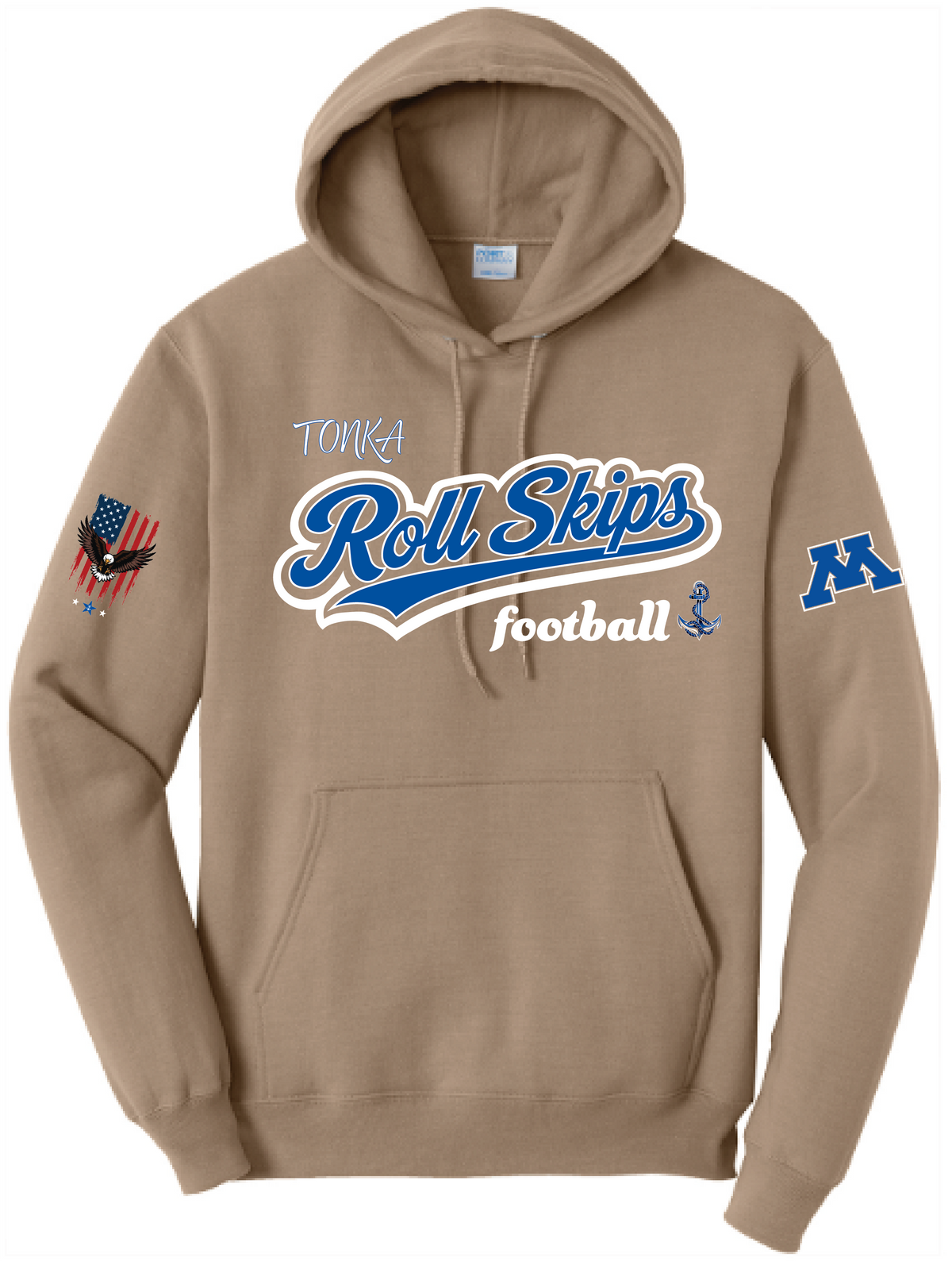 Unisex TFA Honor The Brave Core Fleece Hooded Sweatshirt