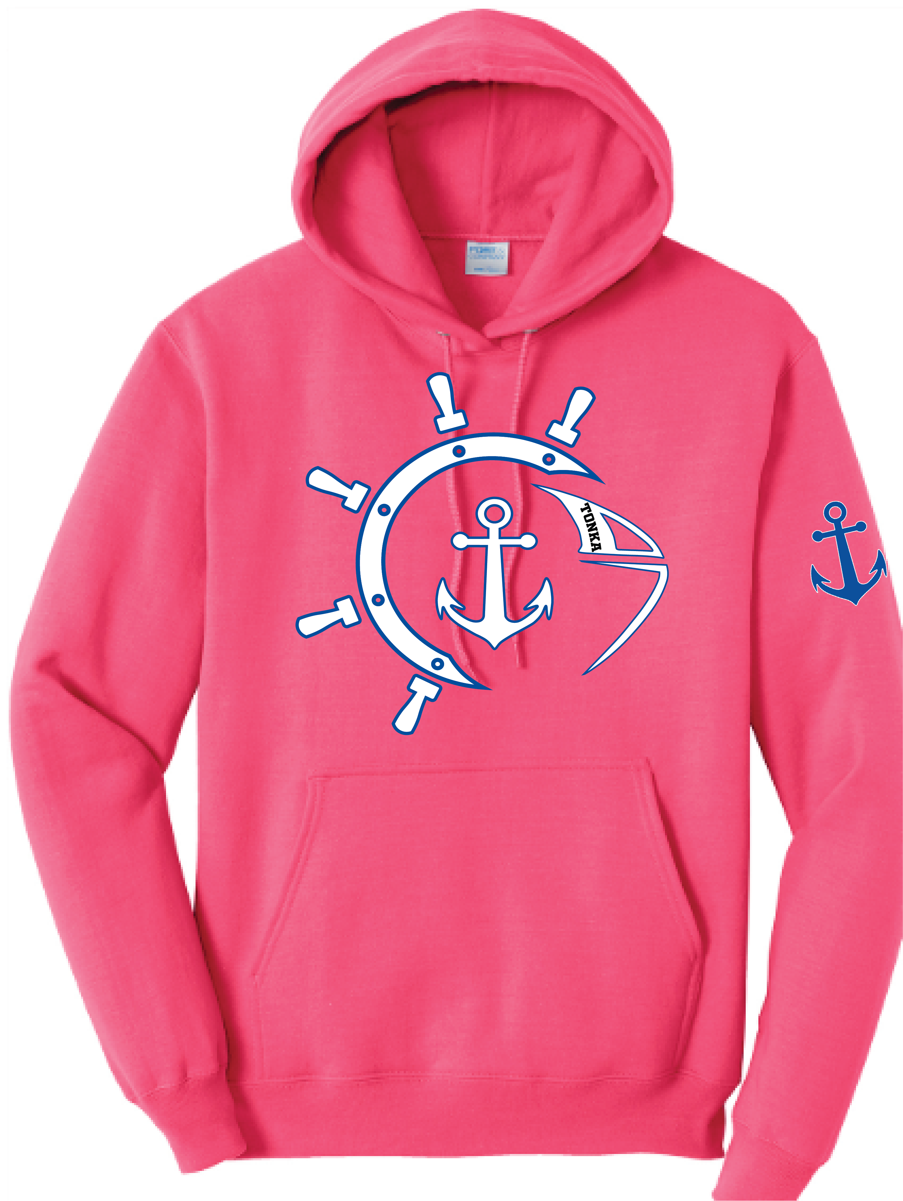 Show Your Pink Women's Core Fleece Hooded Sweatshirt