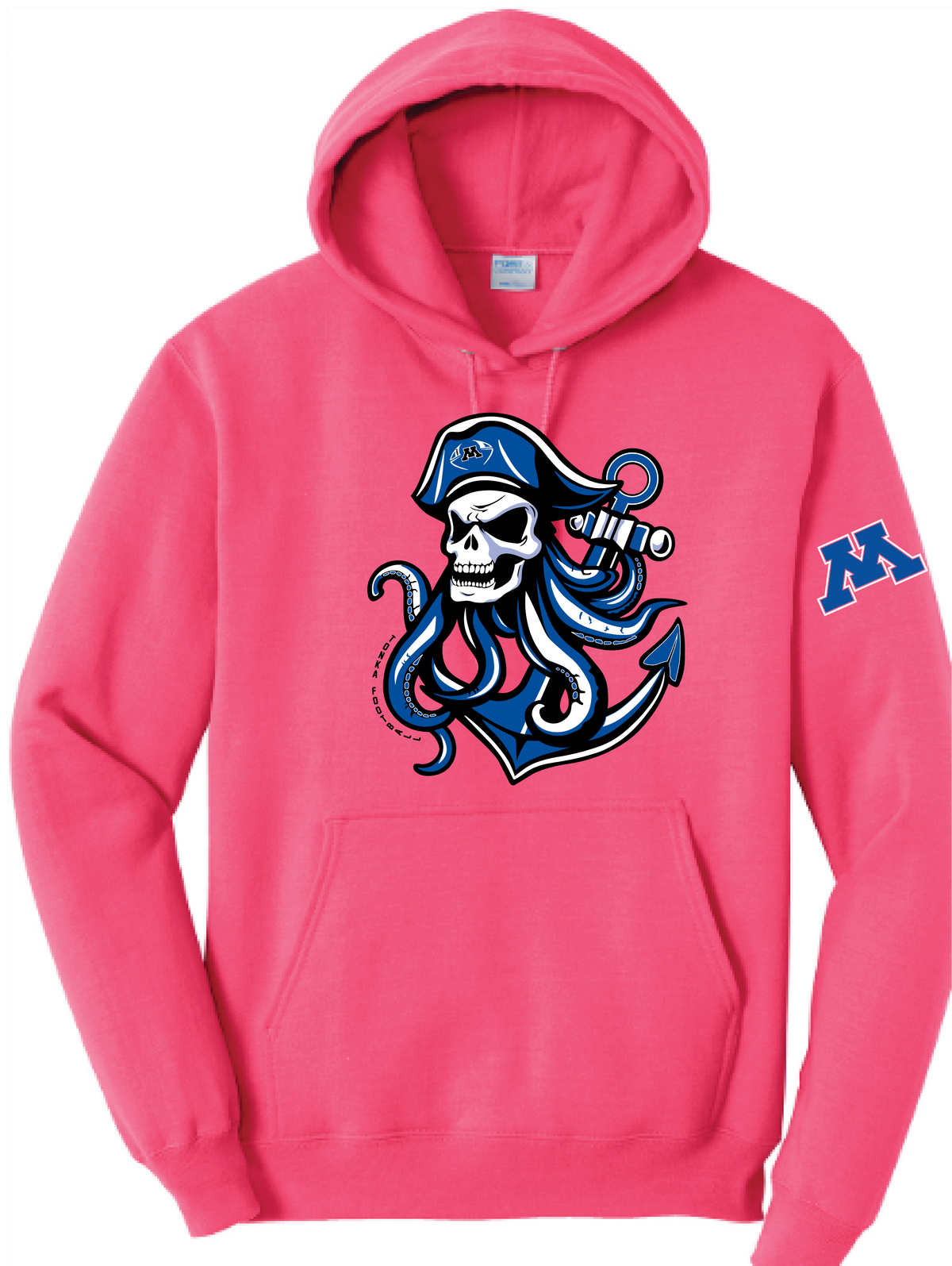Unisex TFA Get Your Pink On Core Fleece Hooded Sweatshirt