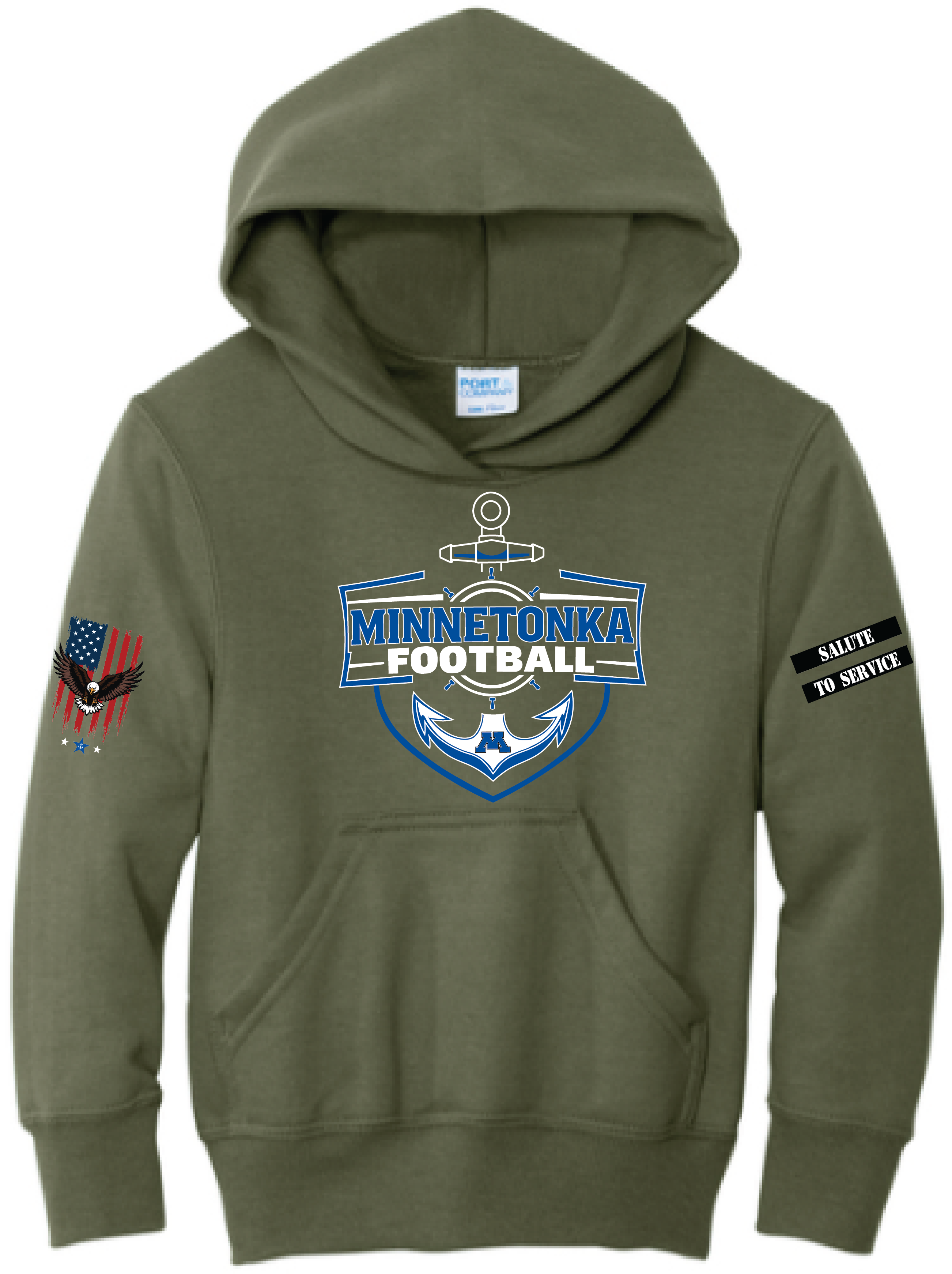 Youth TFA Salute To Service Core Fleece Hooded Sweatshirt
