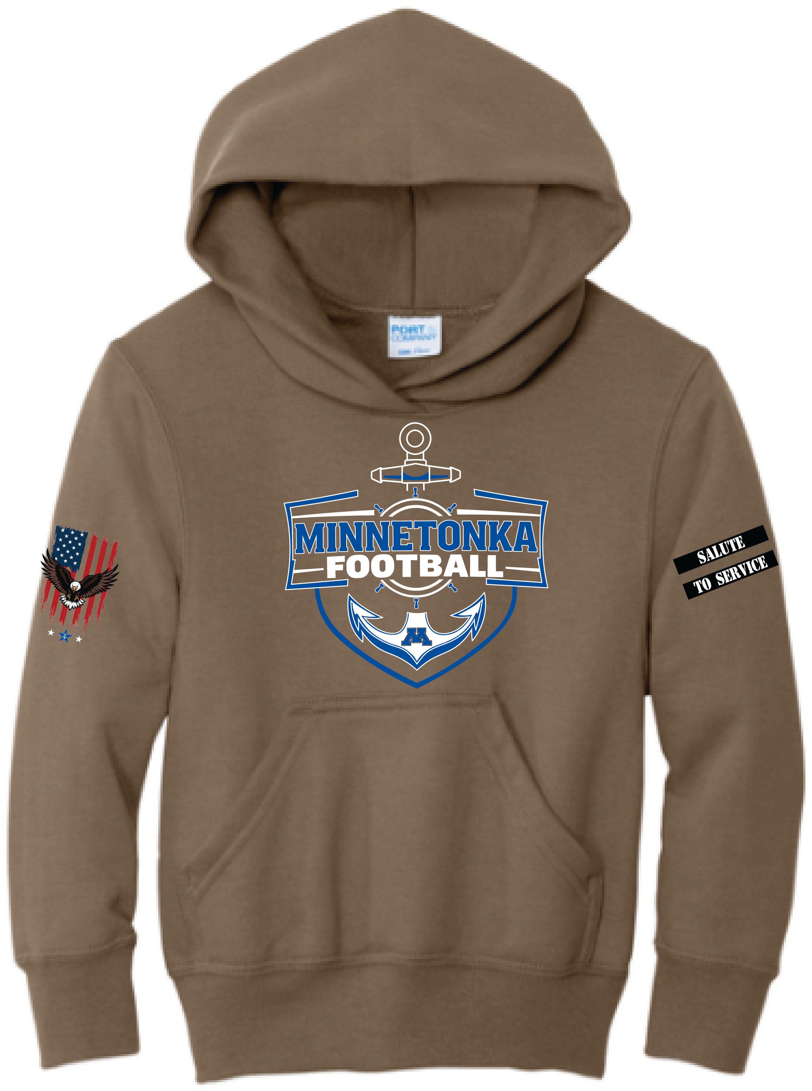 Youth TFA Salute To Service Core Fleece Hooded Sweatshirt