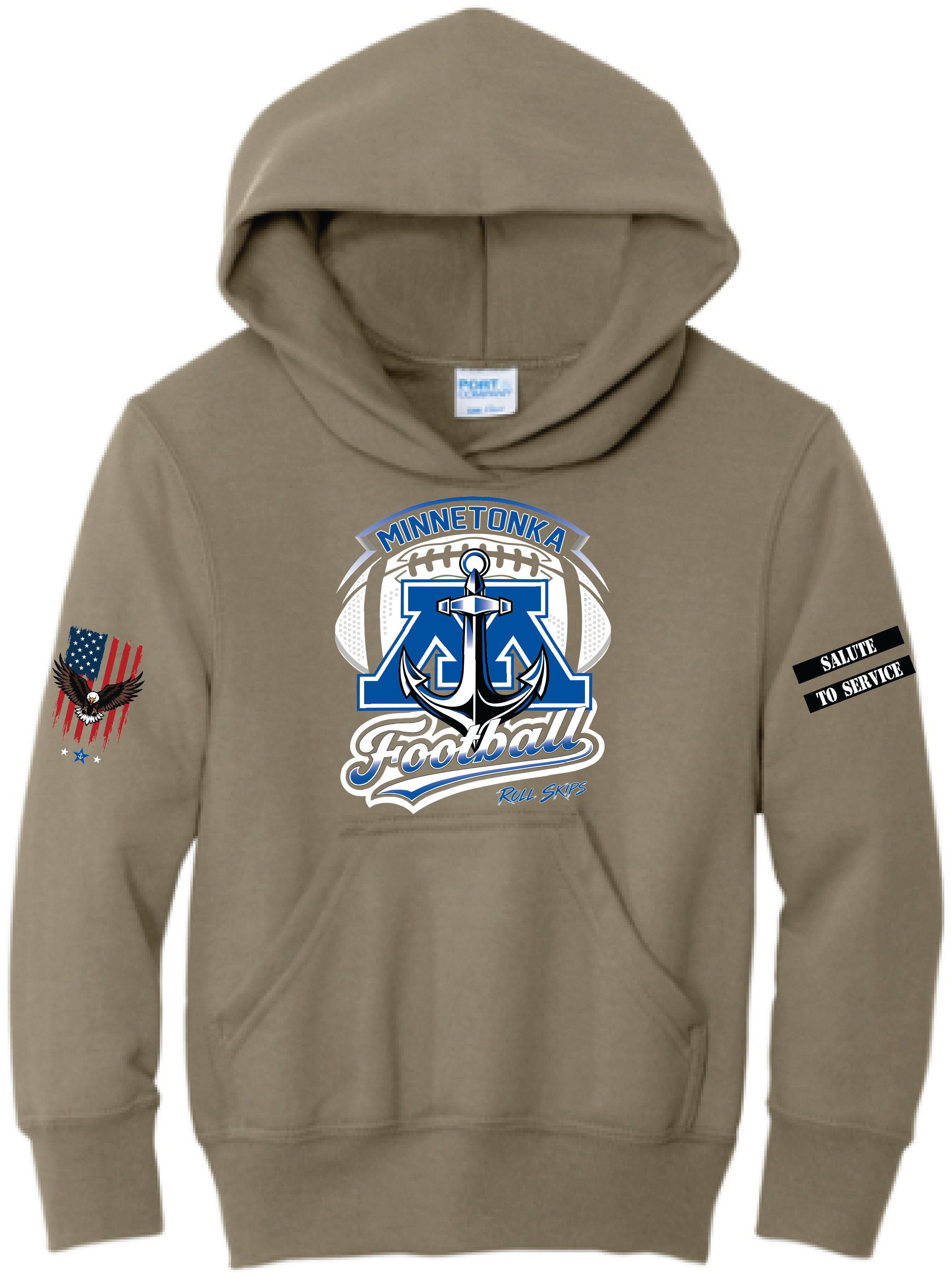 Youth TFA Salute To Service Core Fleece Hooded Sweatshirt