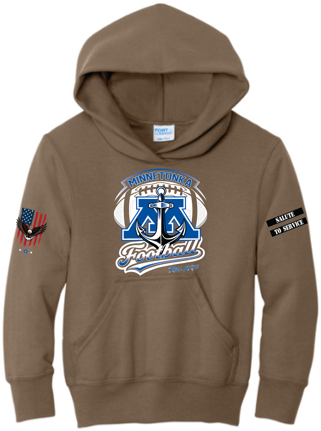 Youth TFA Salute To Service Core Fleece Hooded Sweatshirt