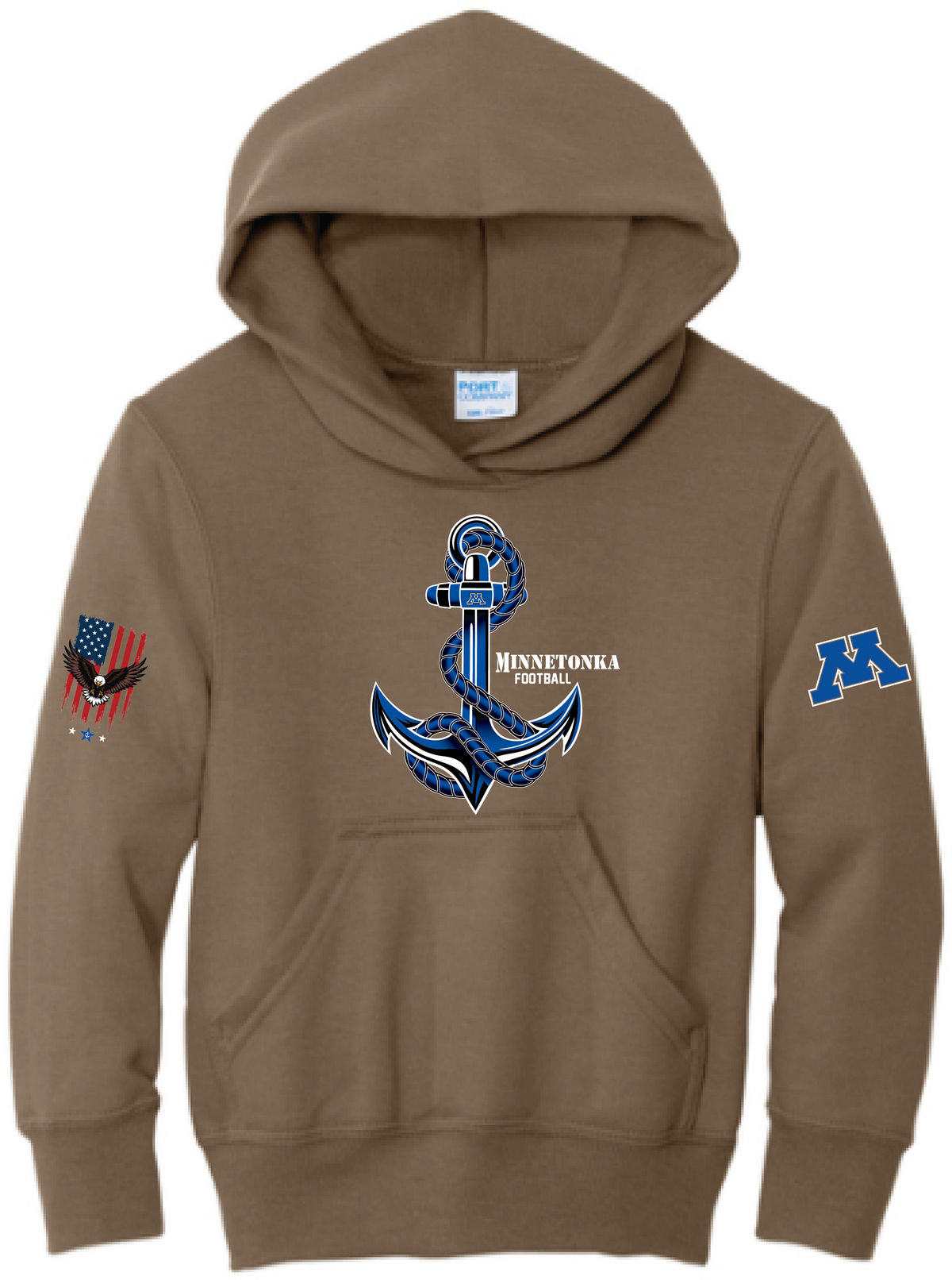 Youth TFA Honor The Brave Core Fleece Hooded Sweatshirt