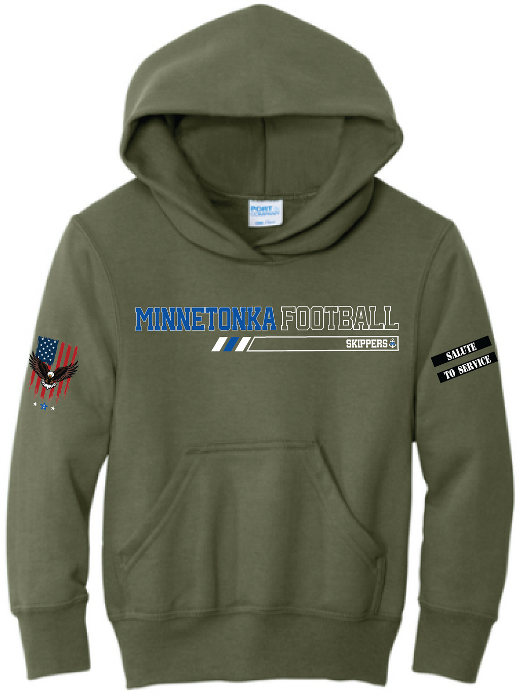 Youth TFA Salute To Service Core Fleece Hooded Sweatshirt