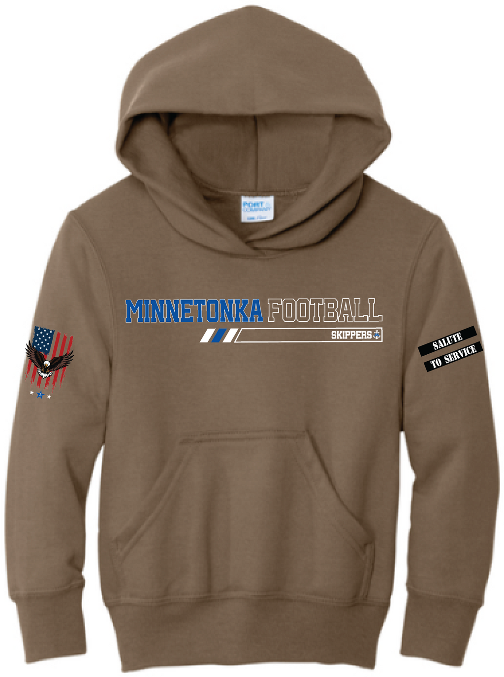 Youth TFA Salute To Service Core Fleece Hooded Sweatshirt