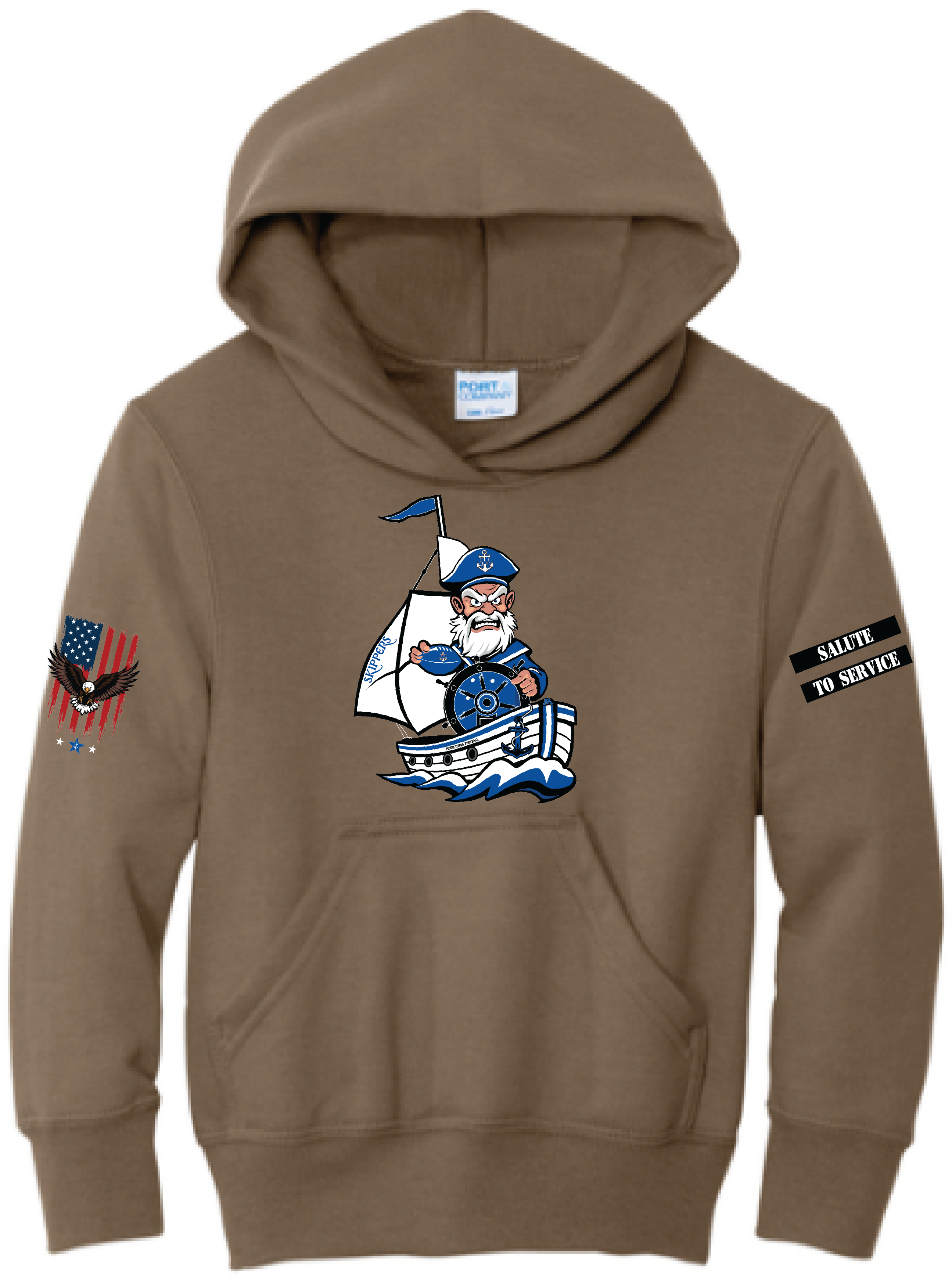 Youth TFA Salute To Service Core Fleece Hooded Sweatshirt