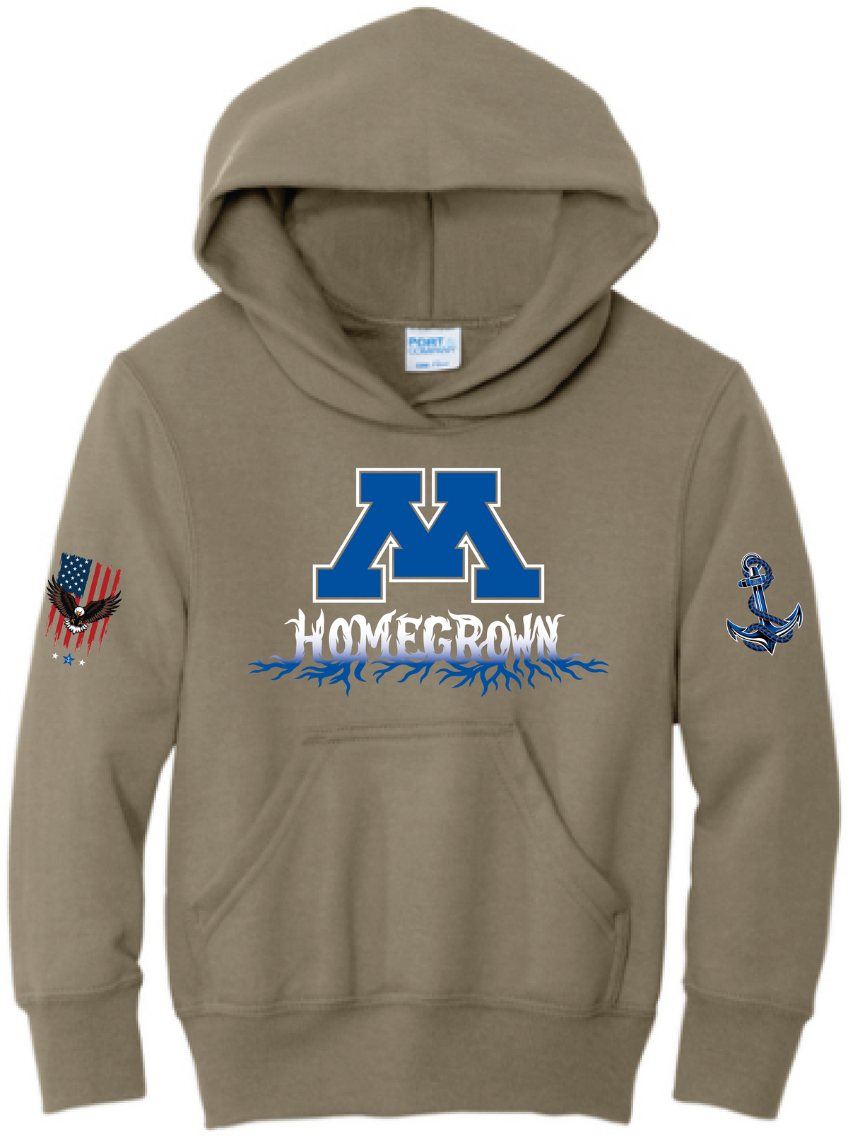 Youth TFA Honor The Brave Core Fleece Hooded Sweatshirt