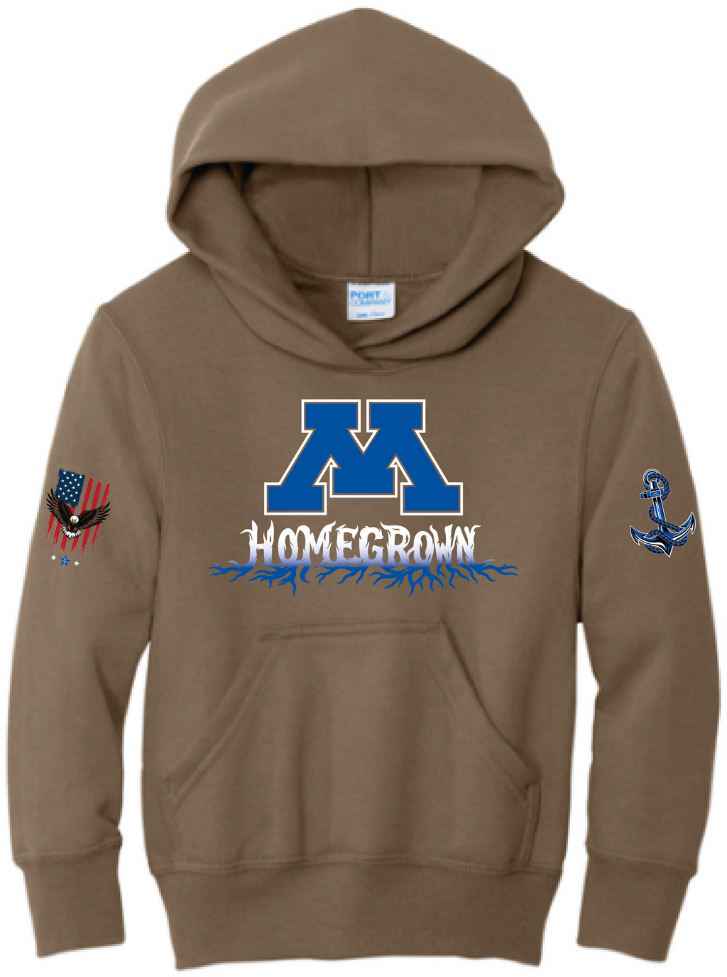 Youth TFA Honor The Brave Core Fleece Hooded Sweatshirt