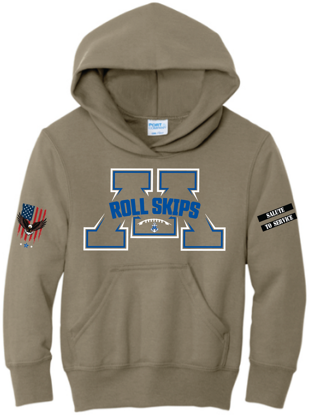Youth TFA Salute To Service Core Fleece Hooded Sweatshirt