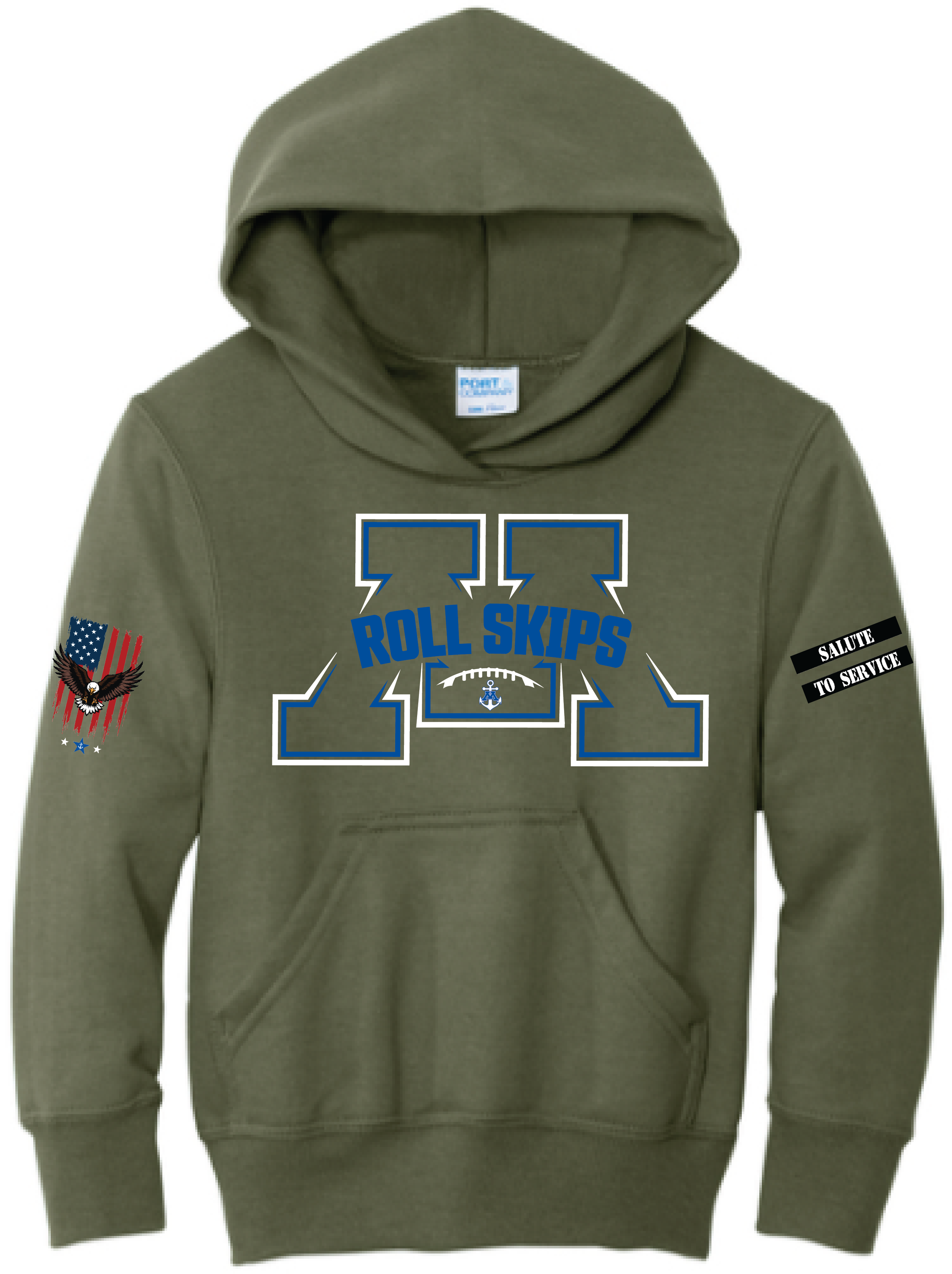 Youth TFA Salute To Service Core Fleece Hooded Sweatshirt