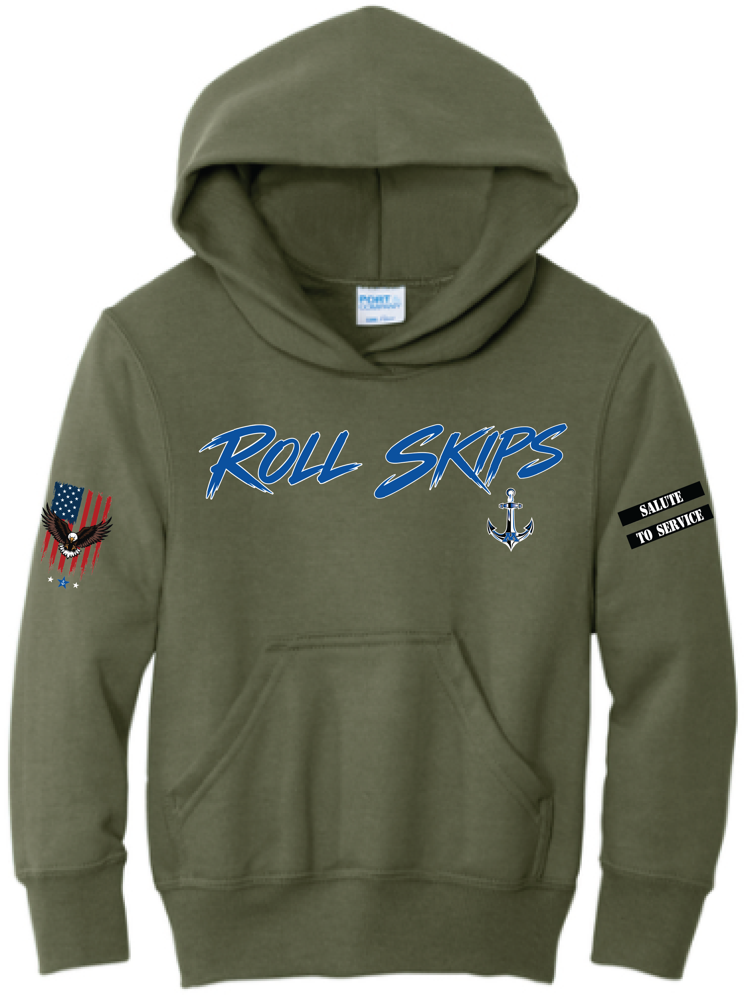 Youth TFA Salute To Service Core Fleece Hooded Sweatshirt