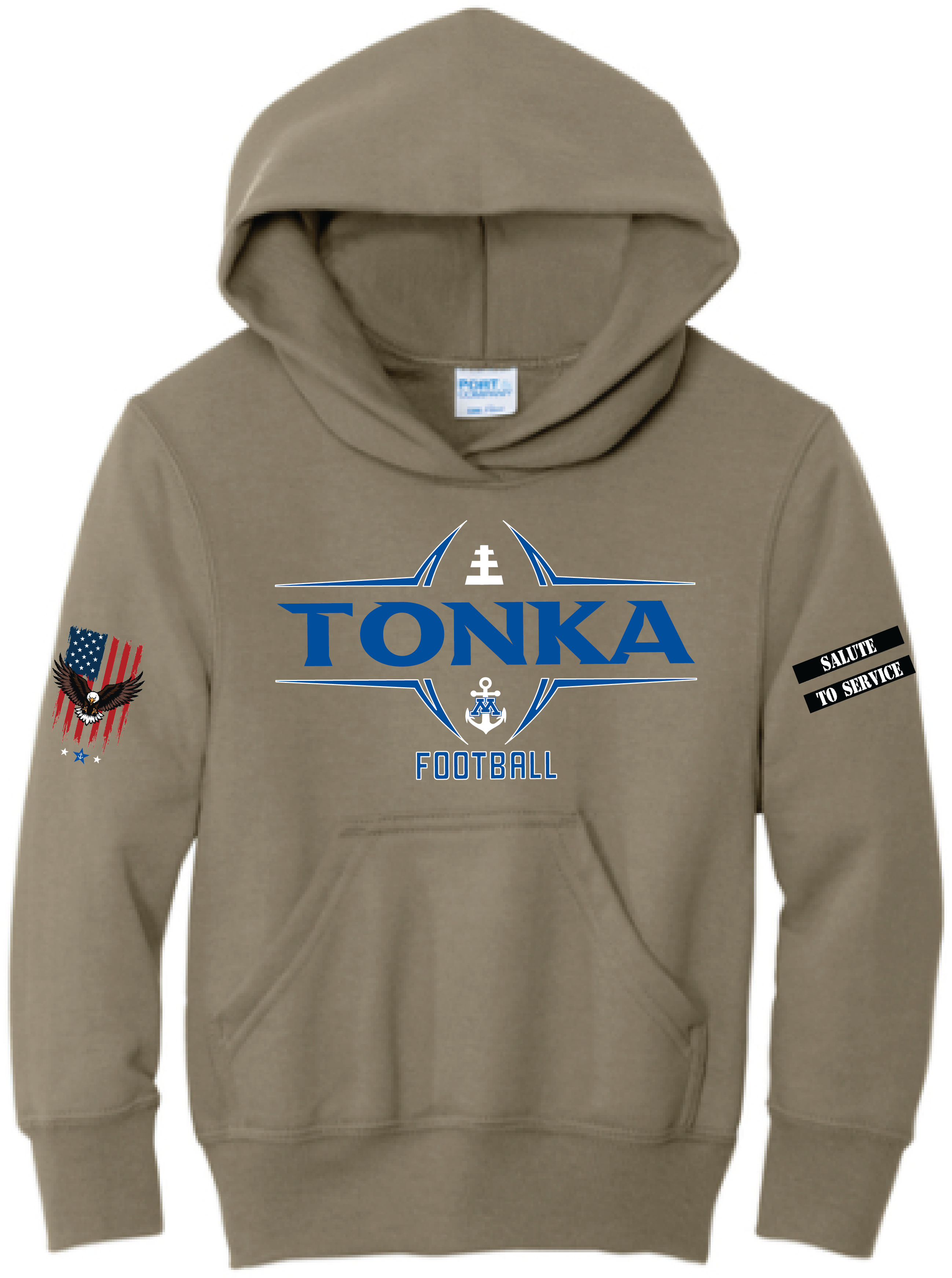 Youth TFA Salute To Service Core Fleece Hooded Sweatshirt