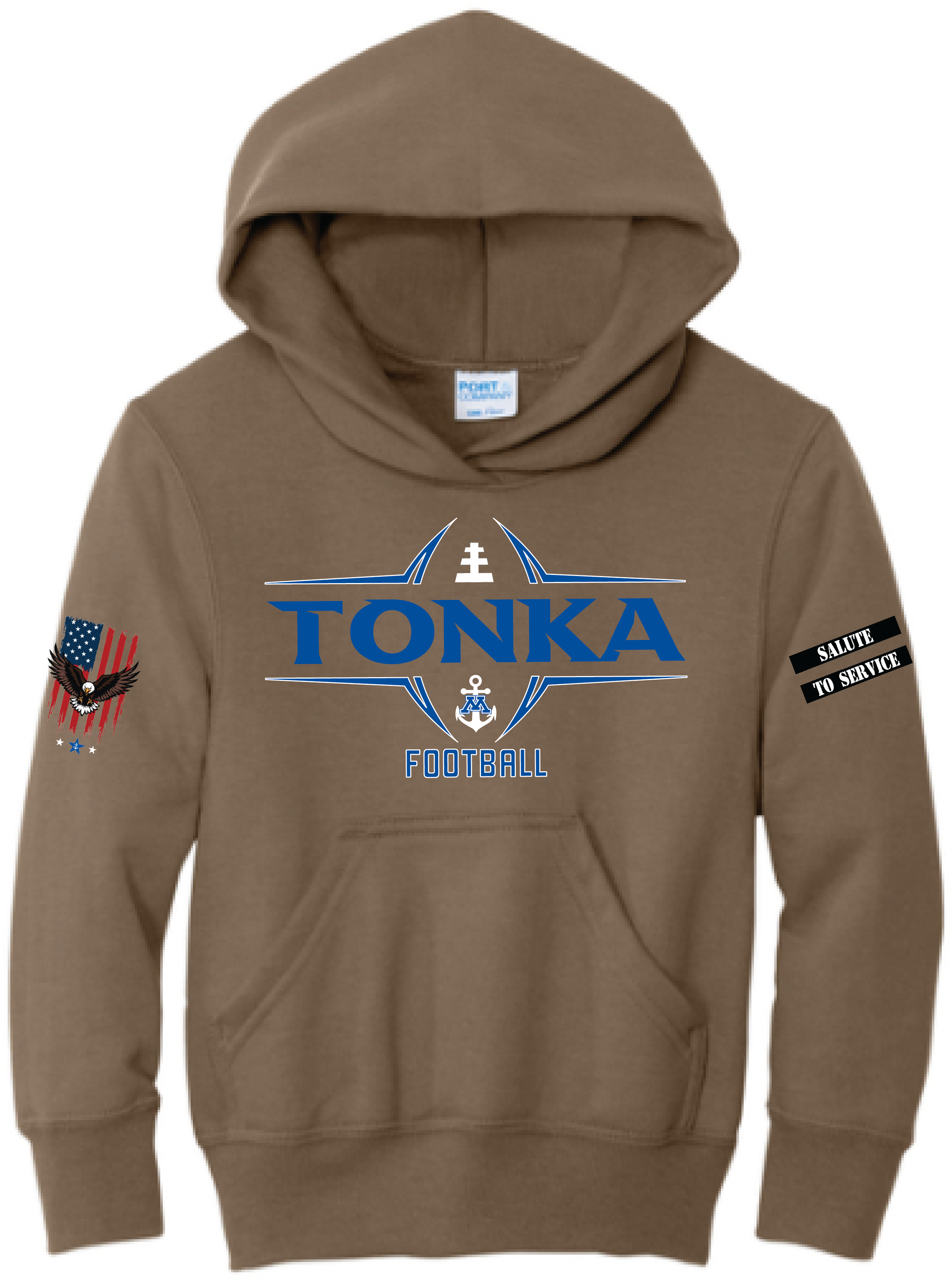 Youth TFA Salute To Service Core Fleece Hooded Sweatshirt