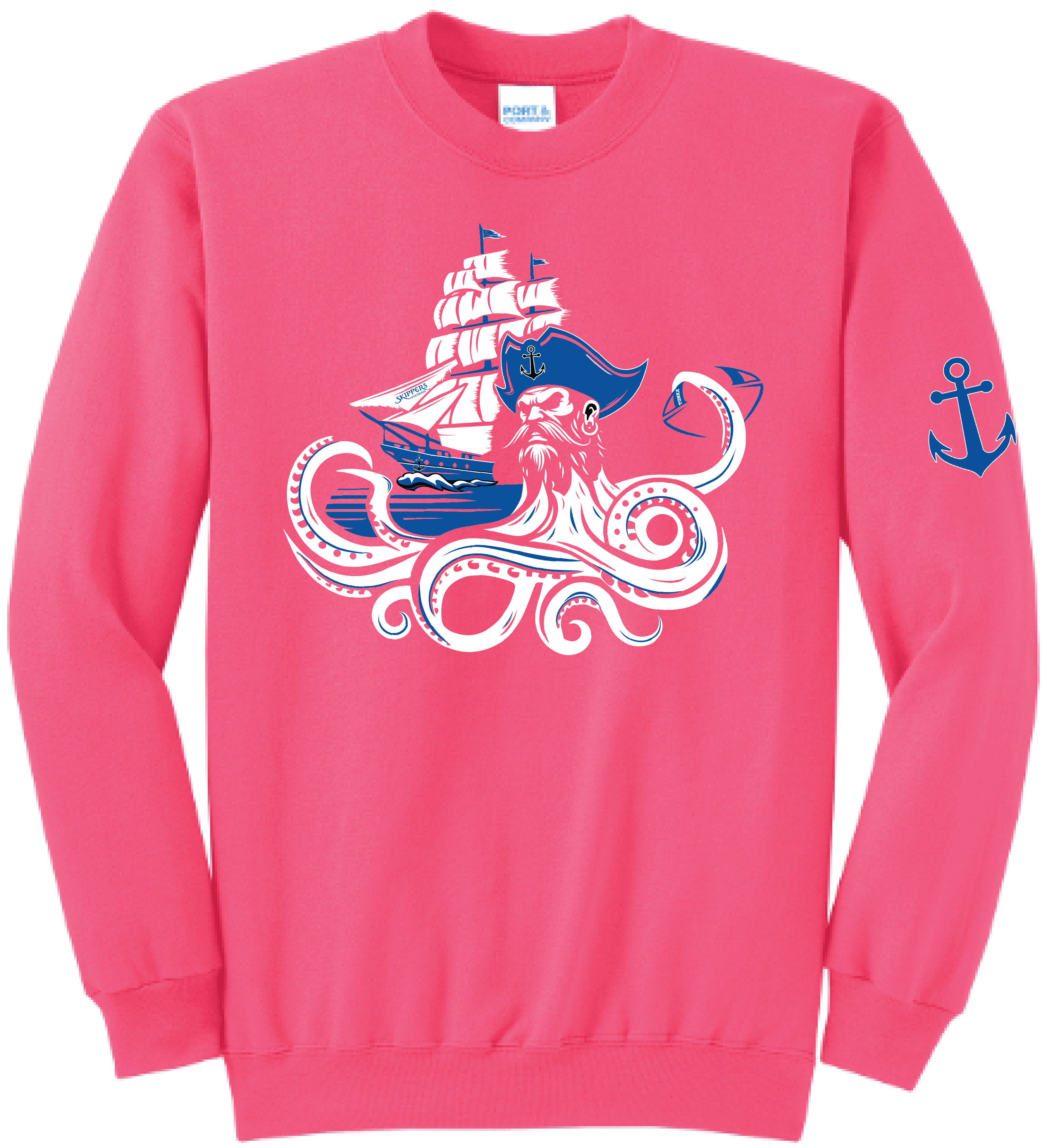 Show Your Pink Men's Core Fleece Crewneck Sweatshirt