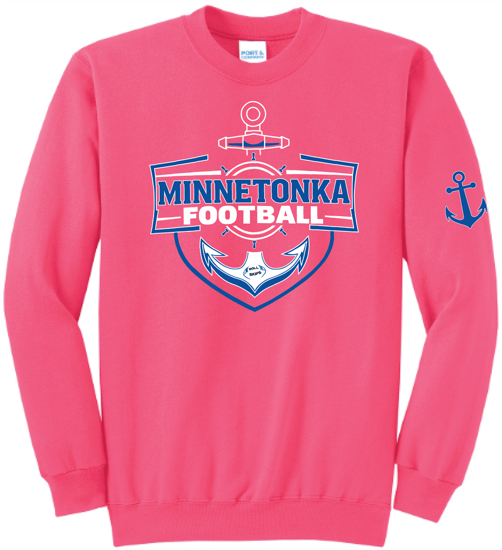 Show Your Pink Men's Core Fleece Crewneck Sweatshirt