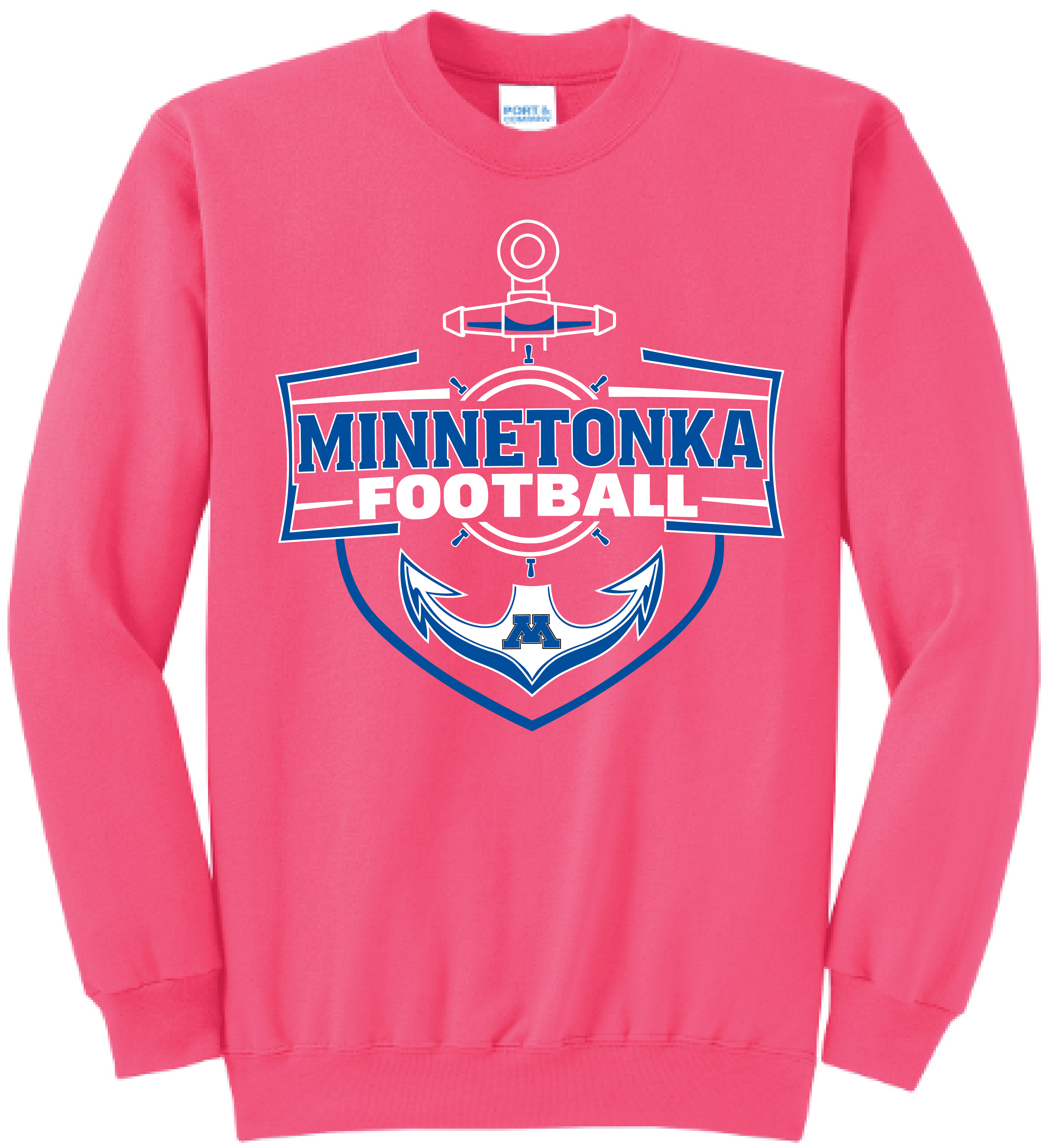 TFA Tackle Cancer Unisex Core Fleece Crewneck Sweatshirt