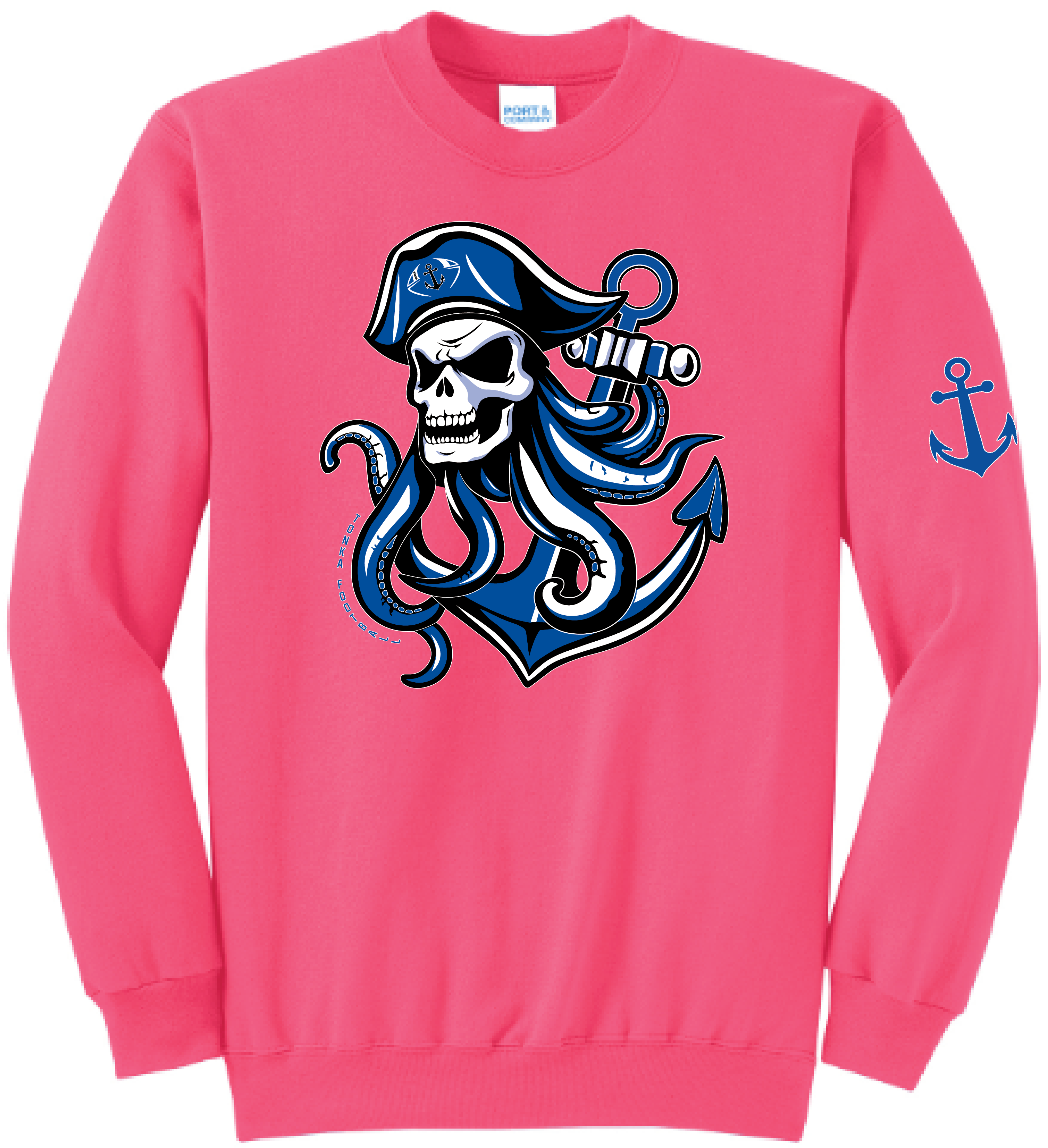 Show Your Pink Men's Core Fleece Crewneck Sweatshirt