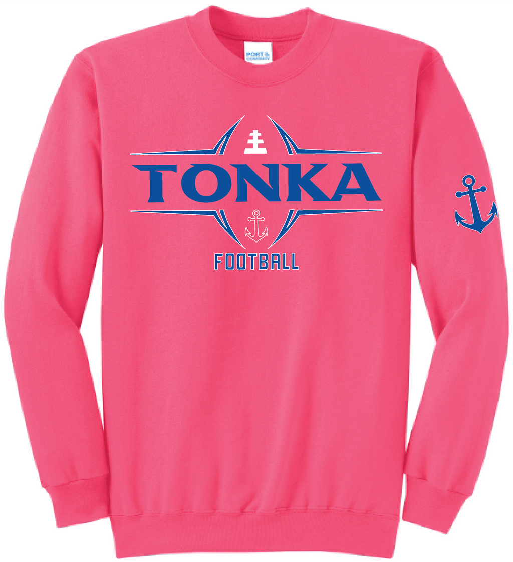 Show Your Pink Men's Core Fleece Crewneck Sweatshirt