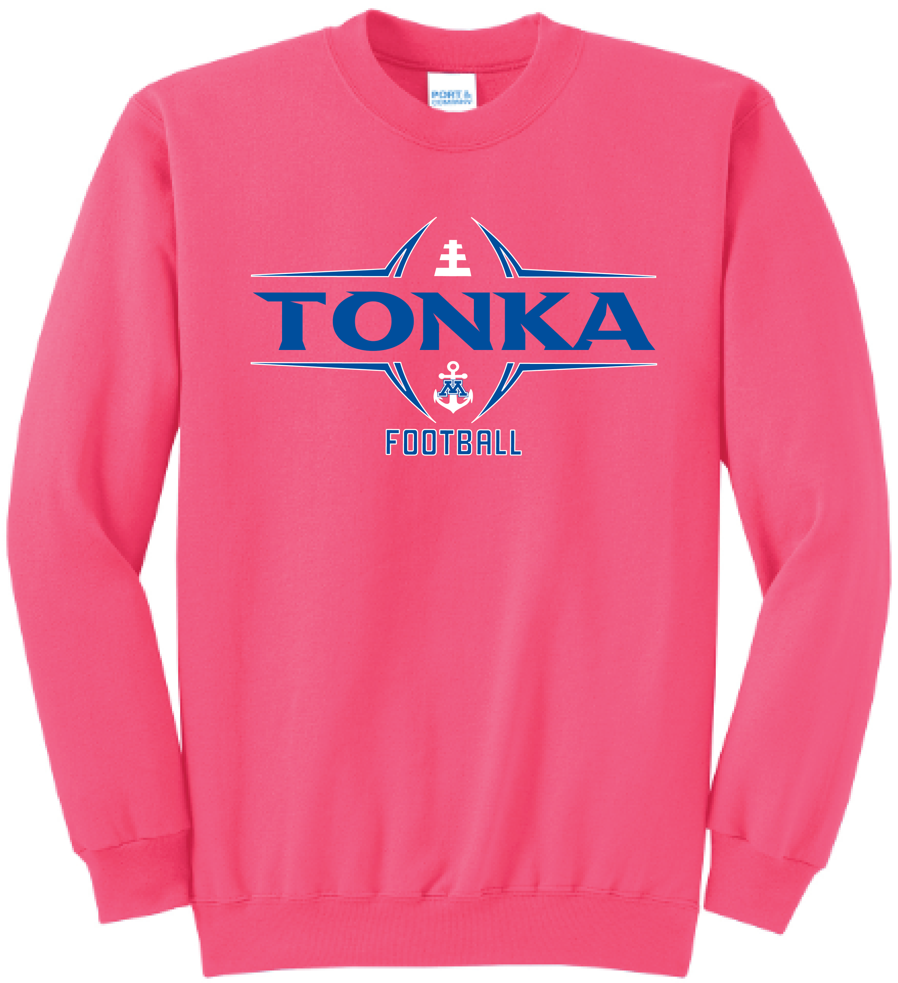 TFA Tackle Cancer Unisex Core Fleece Crewneck Sweatshirt