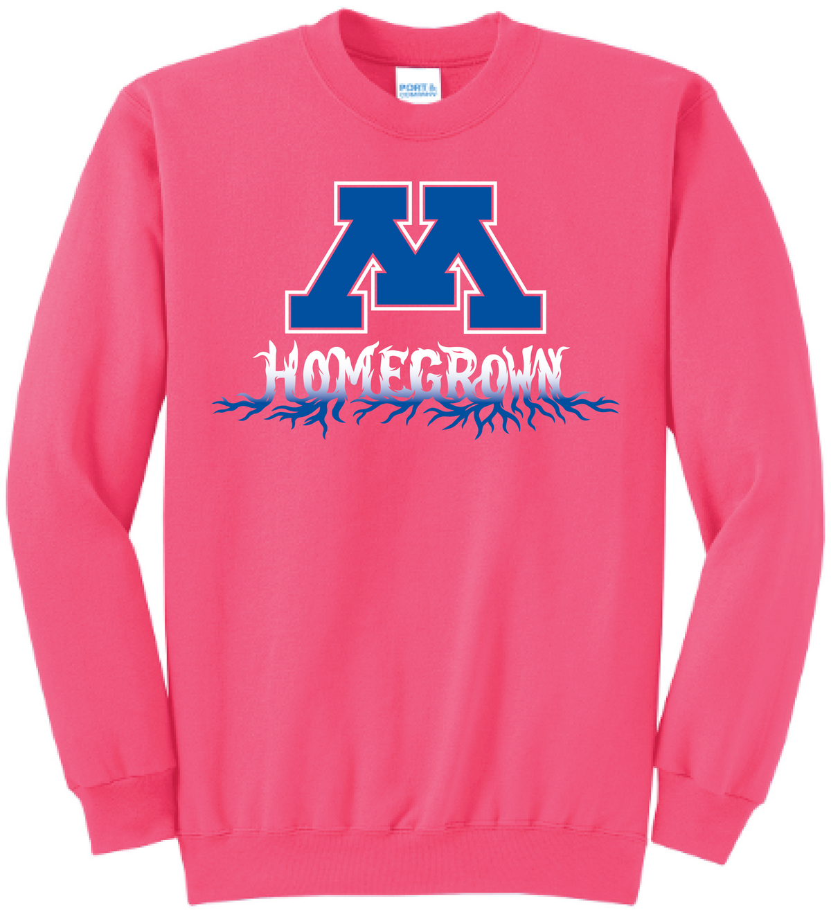 Unisex TFA Get Your Pink On Core Fleece Crewneck Sweatshirt