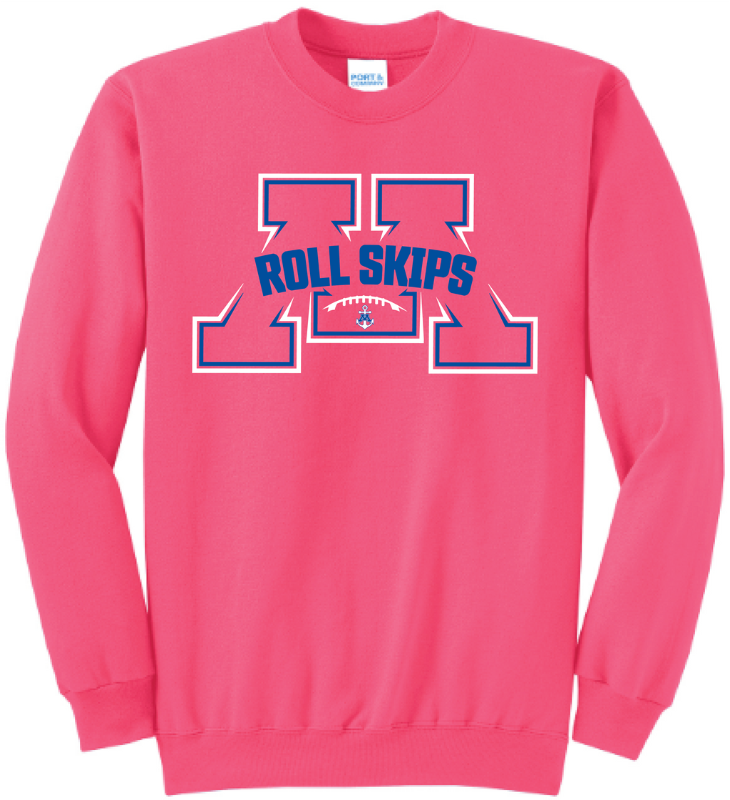 TFA Tackle Cancer Unisex Core Fleece Crewneck Sweatshirt