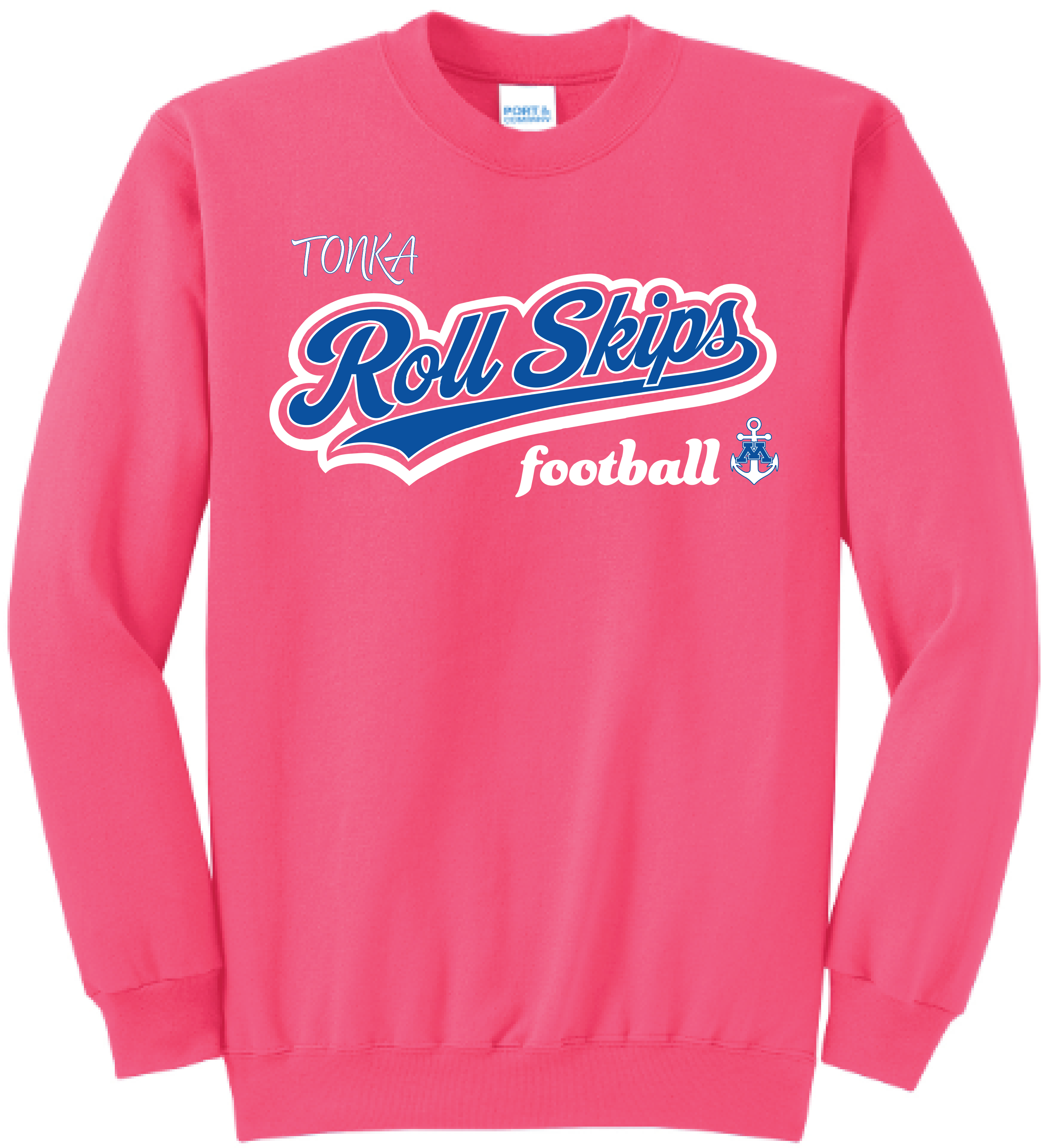 TFA Tackle Cancer Unisex Core Fleece Crewneck Sweatshirt