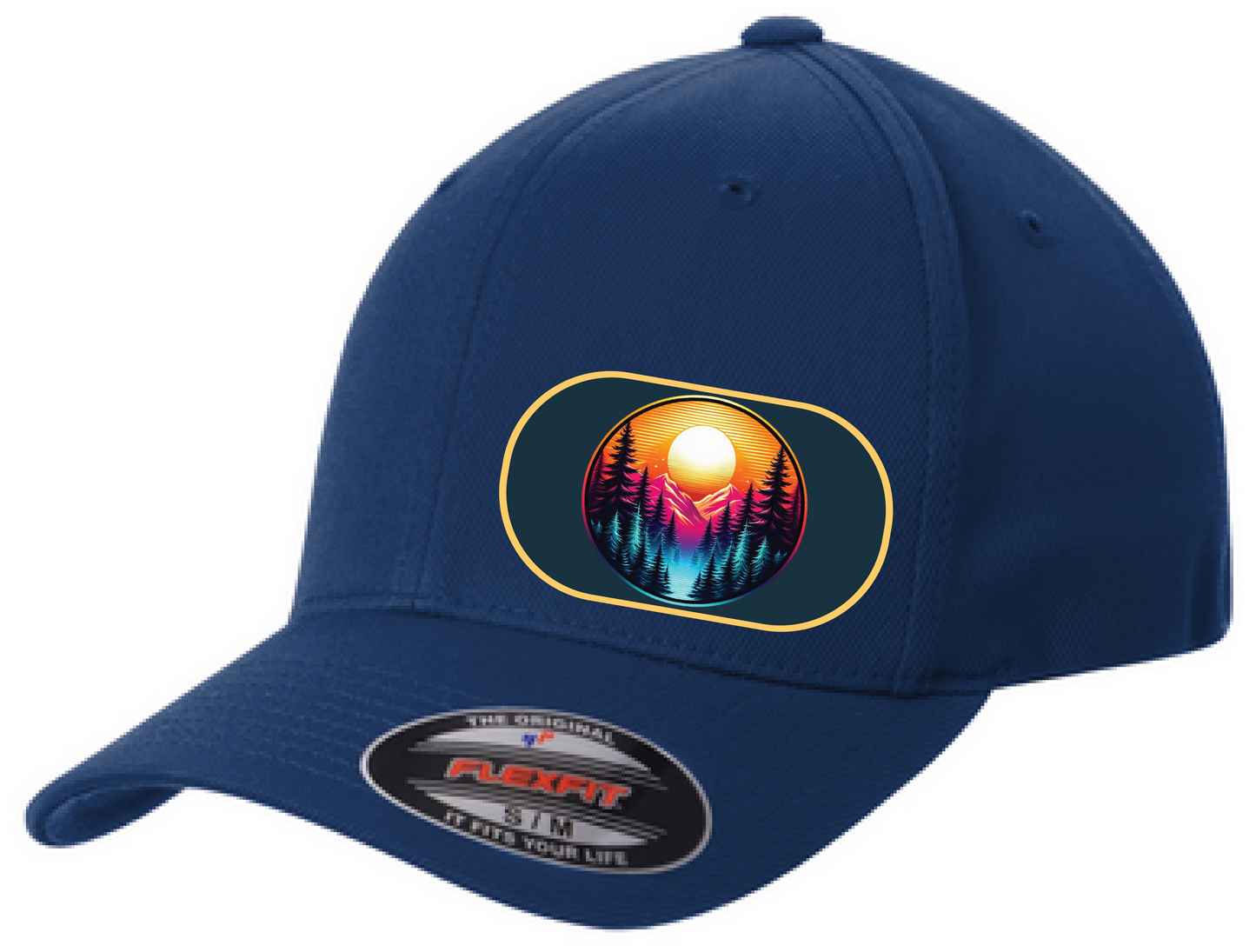 Scenic Yupoong Flexfit Fitted Hat