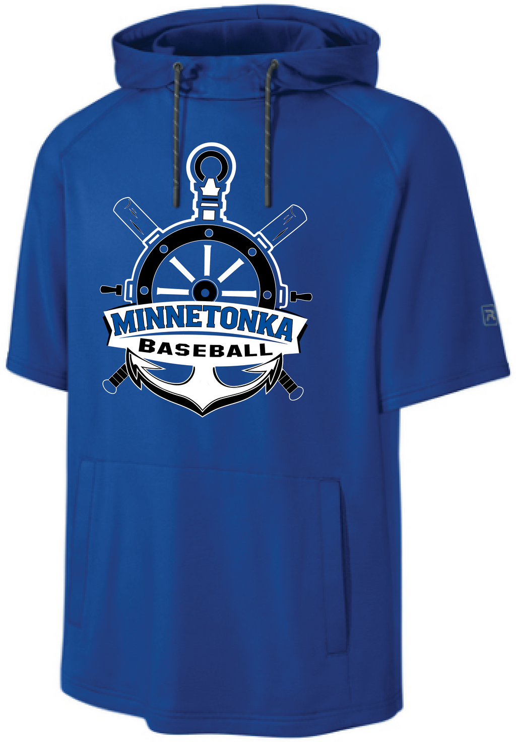Baseball Men's Richardson Performance Fleece Short Sleeve Hoodie