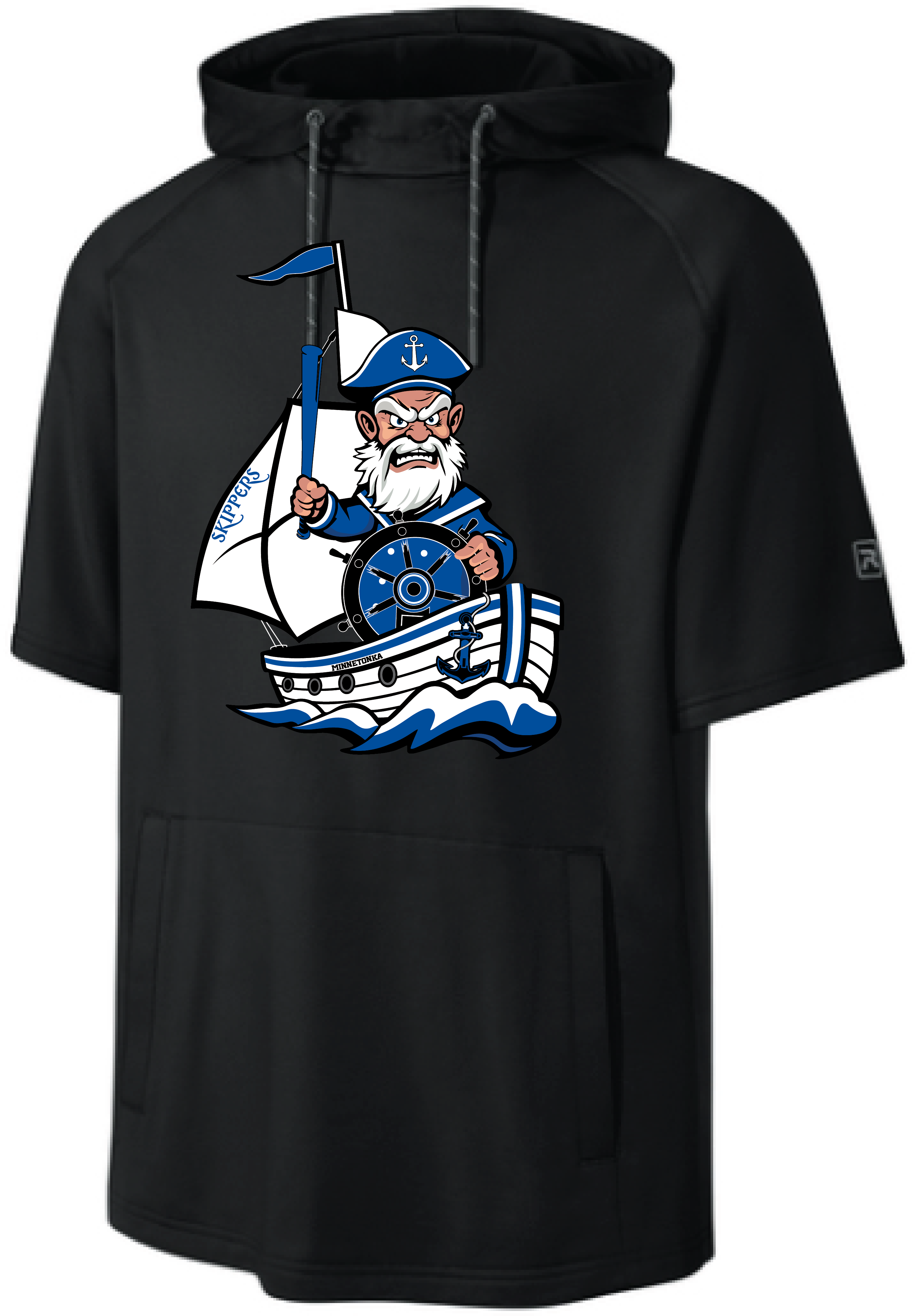 Baseball Men's Richardson Performance Fleece Short Sleeve Hoodie