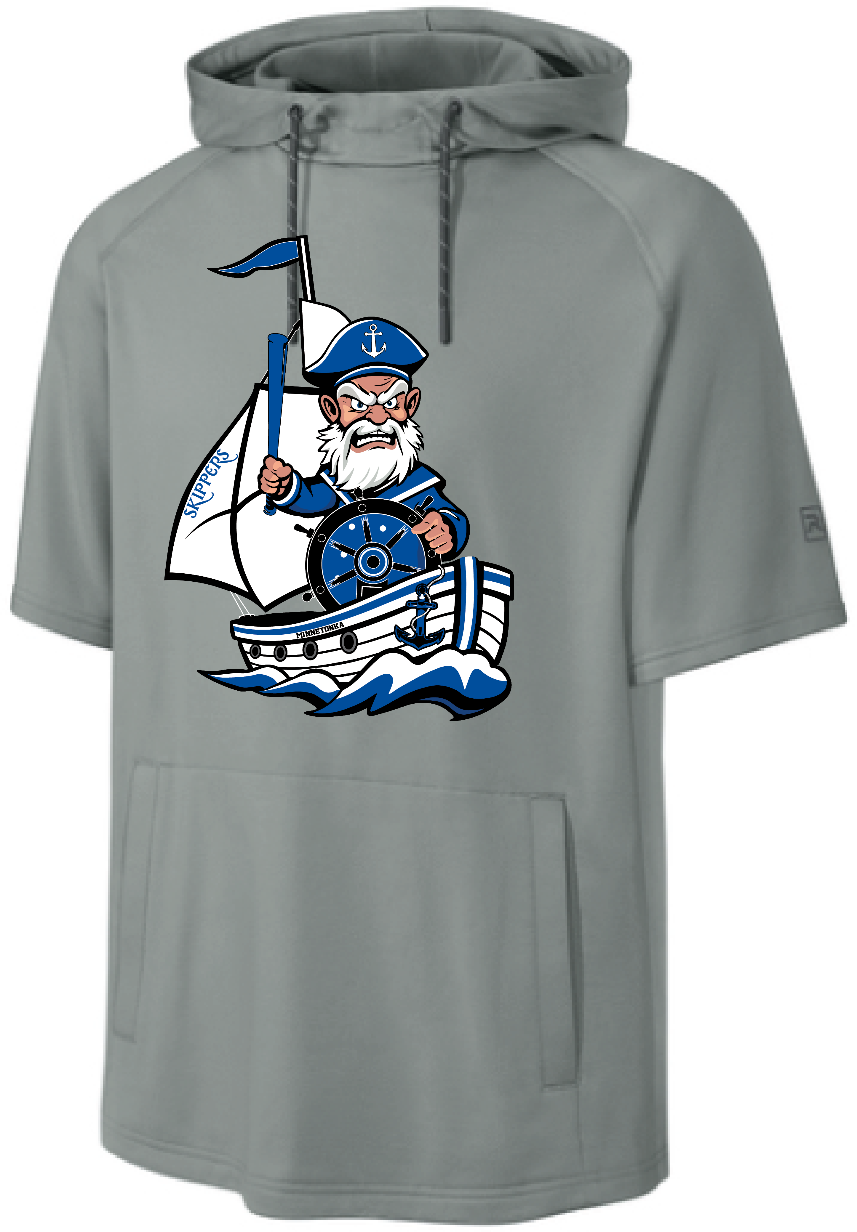 Baseball Men's Richardson Performance Fleece Short Sleeve Hoodie