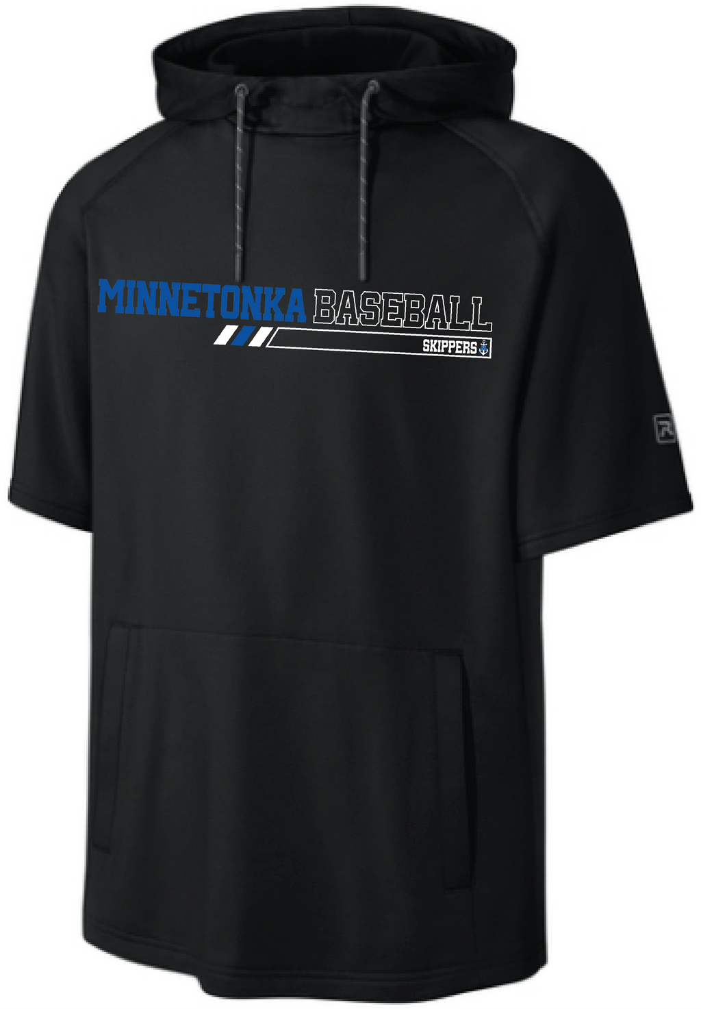 Baseball Men's Richardson Performance Fleece Short Sleeve Hoodie