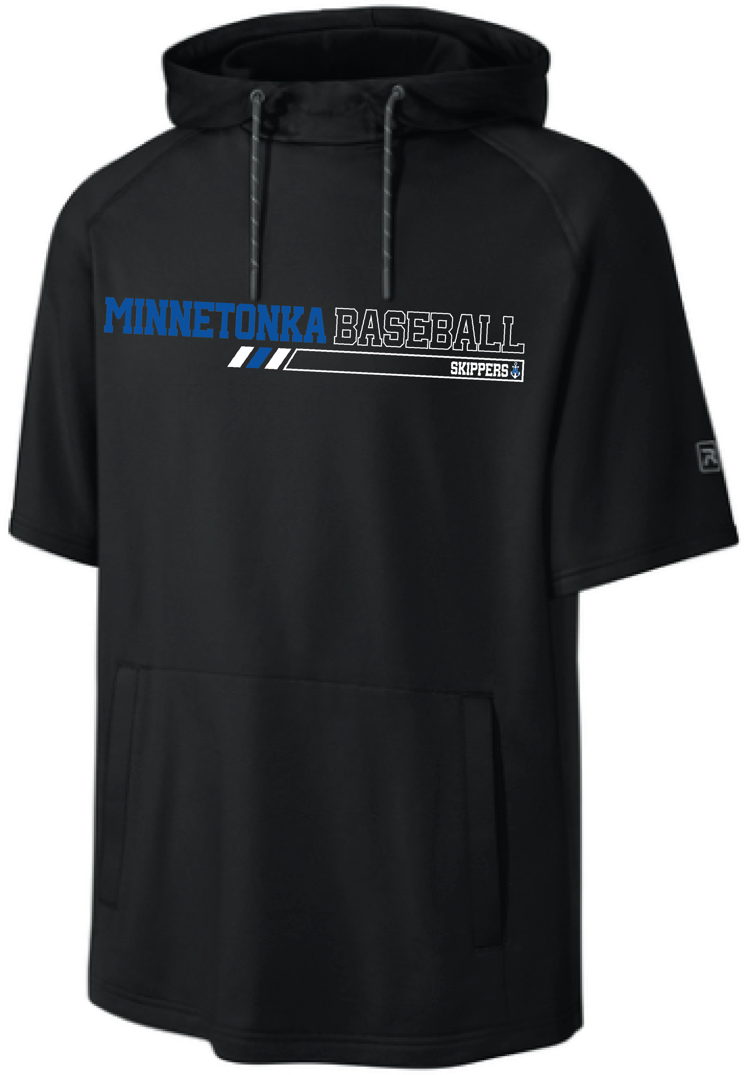 Baseball Men's Richardson Performance Fleece Short Sleeve Hoodie