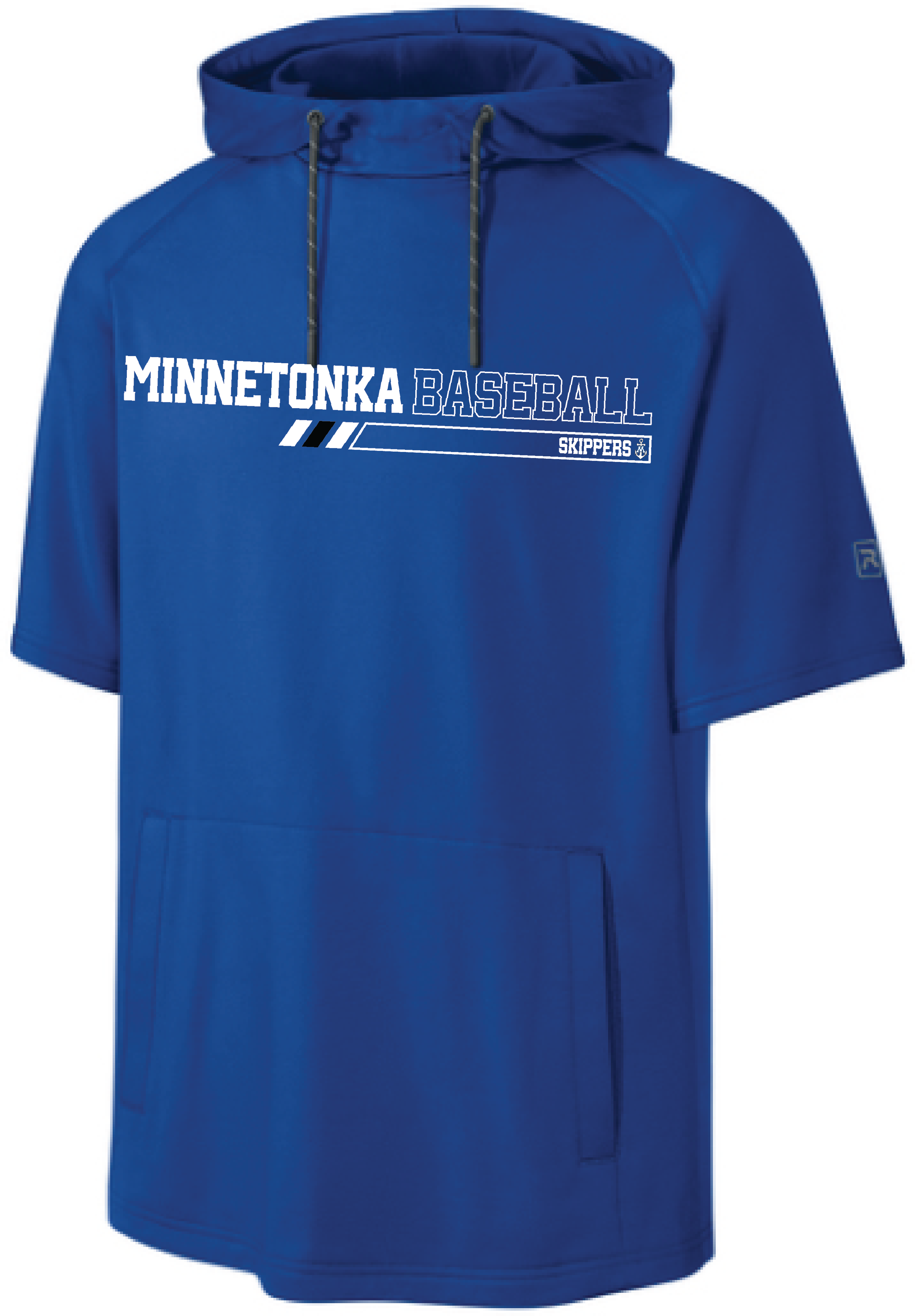 Baseball Men's Richardson Performance Fleece Short Sleeve Hoodie