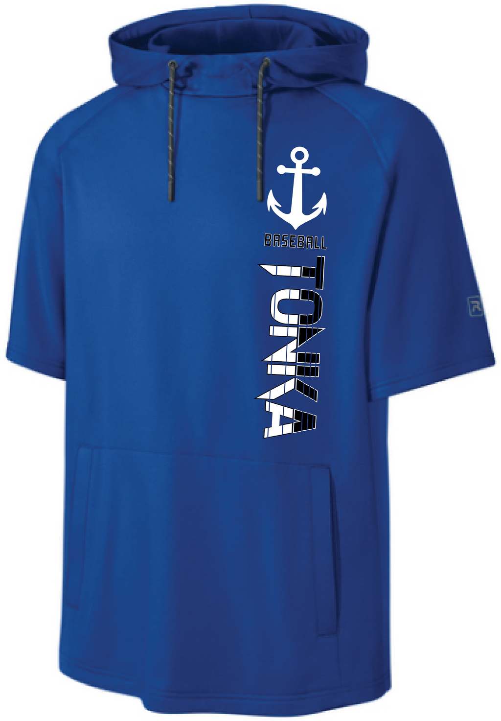Baseball Men's Richardson Performance Fleece Short Sleeve Hoodie