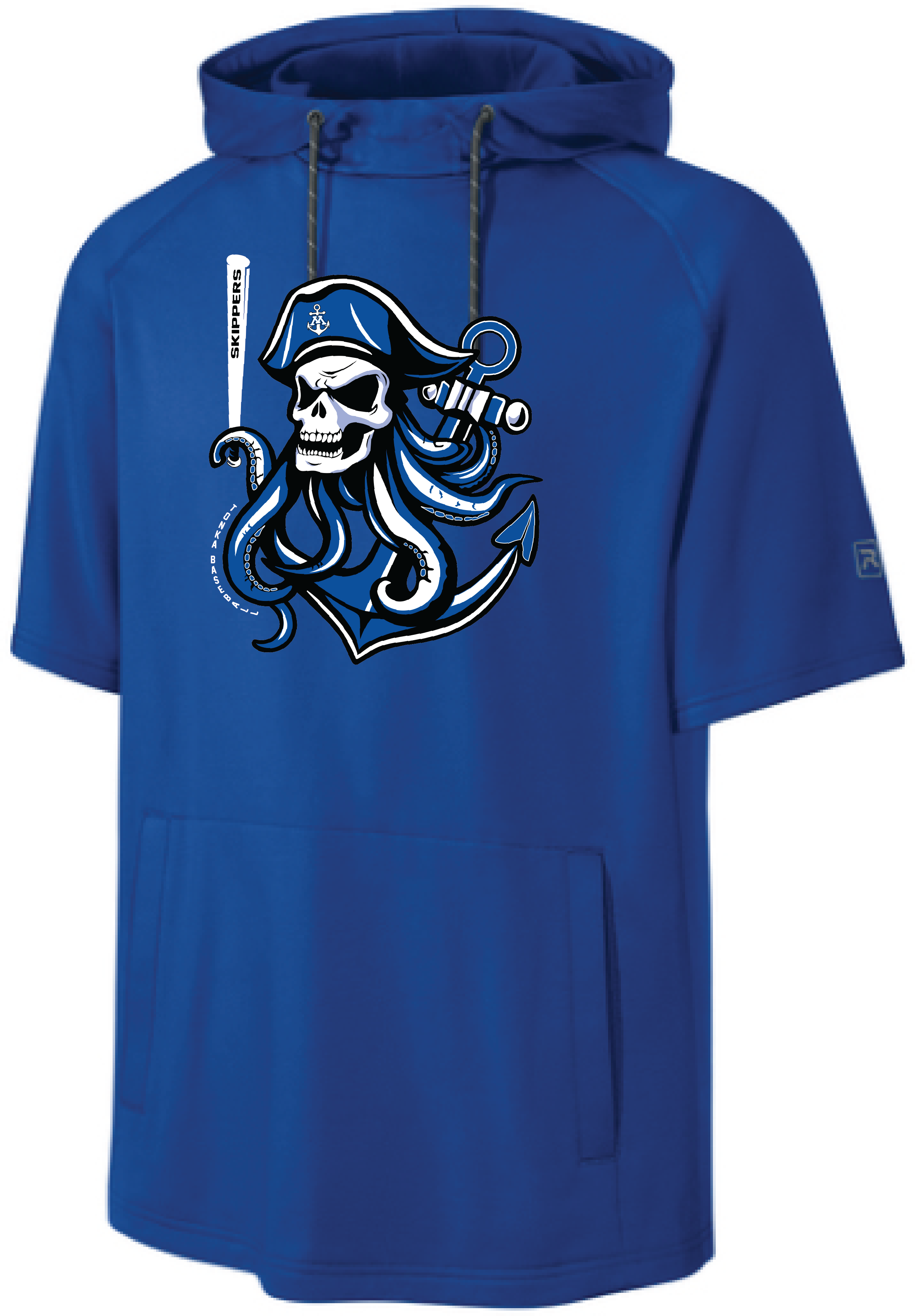 Baseball Men's Richardson Performance Fleece Short Sleeve Hoodie