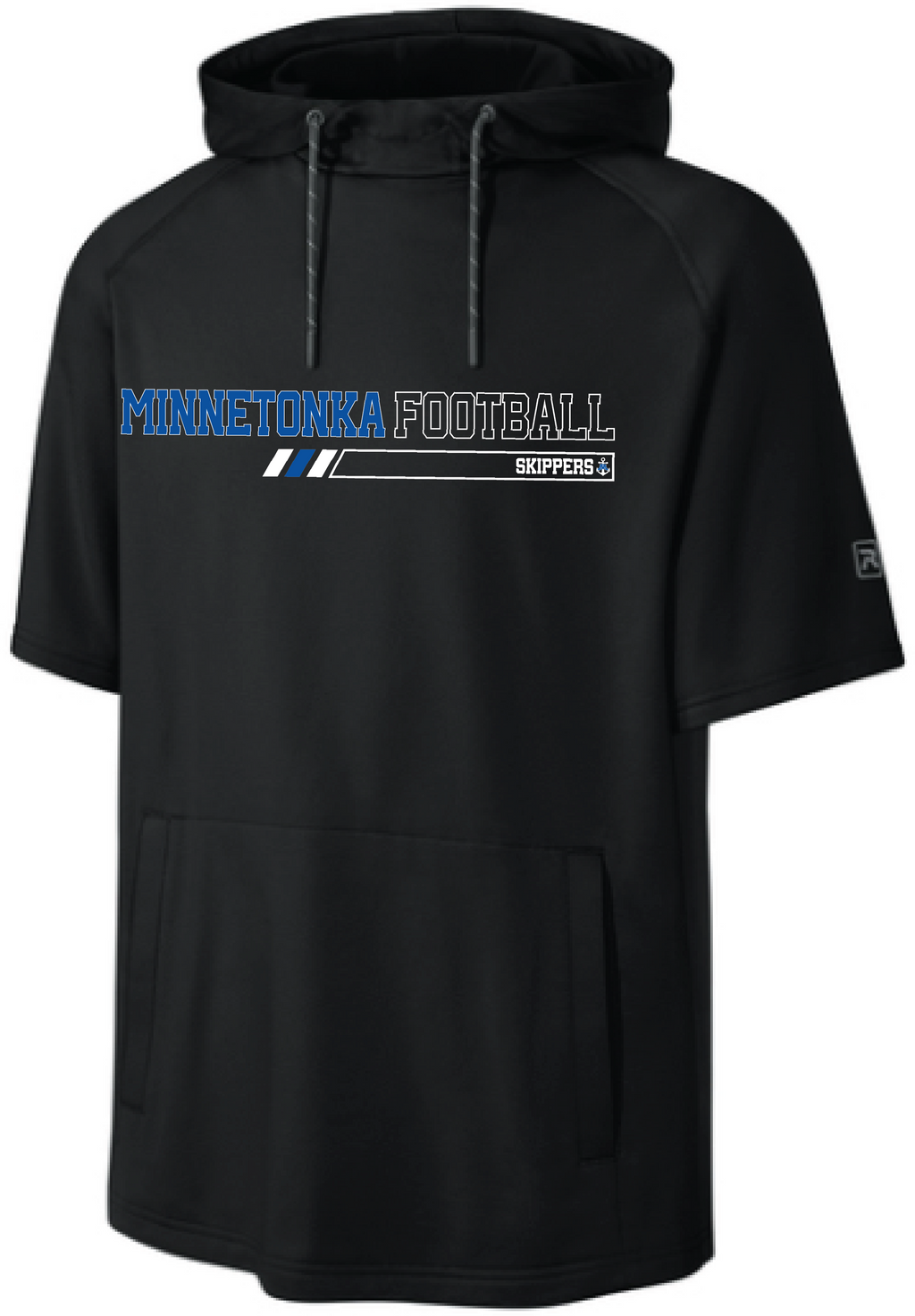 Football Men's Richardson Fleece Short Sleeve Hoodie