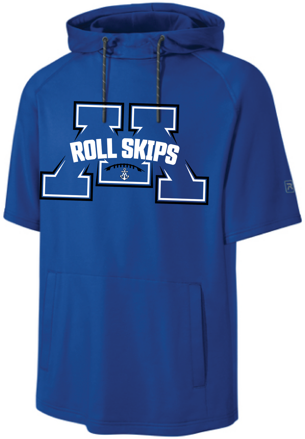 Football Men's Richardson Fleece Short Sleeve Hoodie