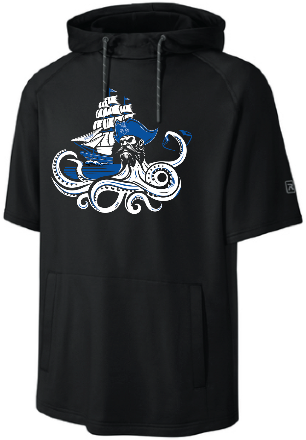 Football Men's Richardson Fleece Short Sleeve Hoodie