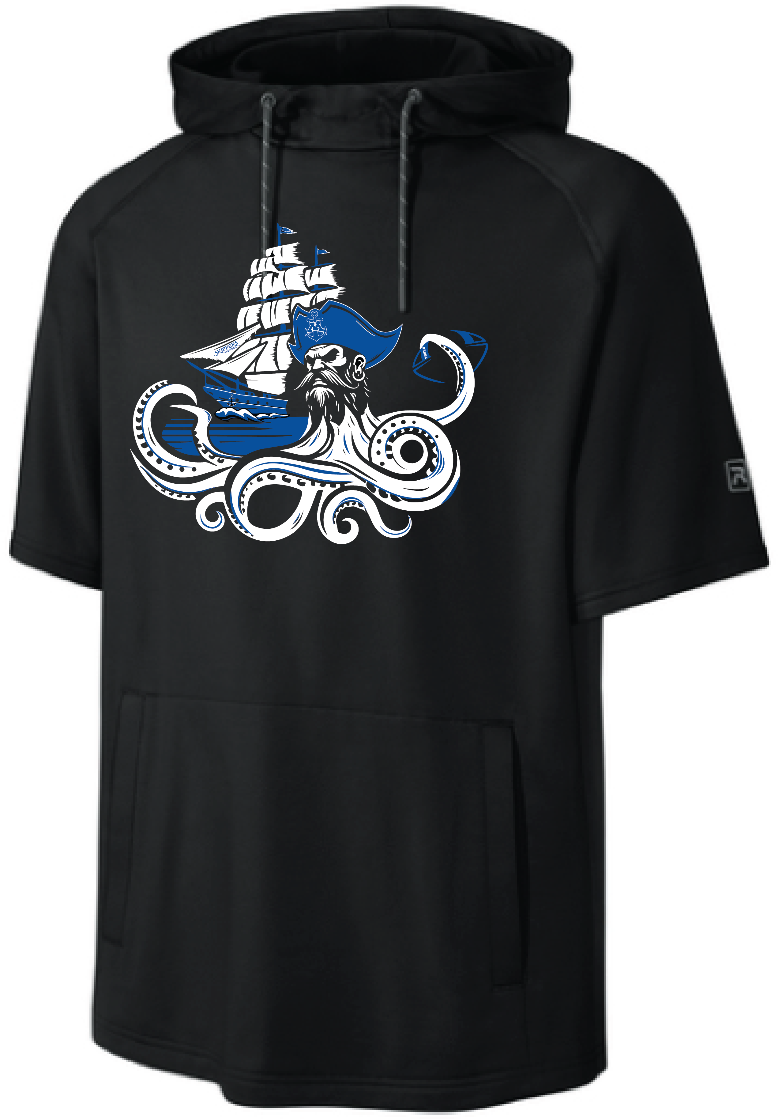 Football Men's Richardson Fleece Short Sleeve Hoodie