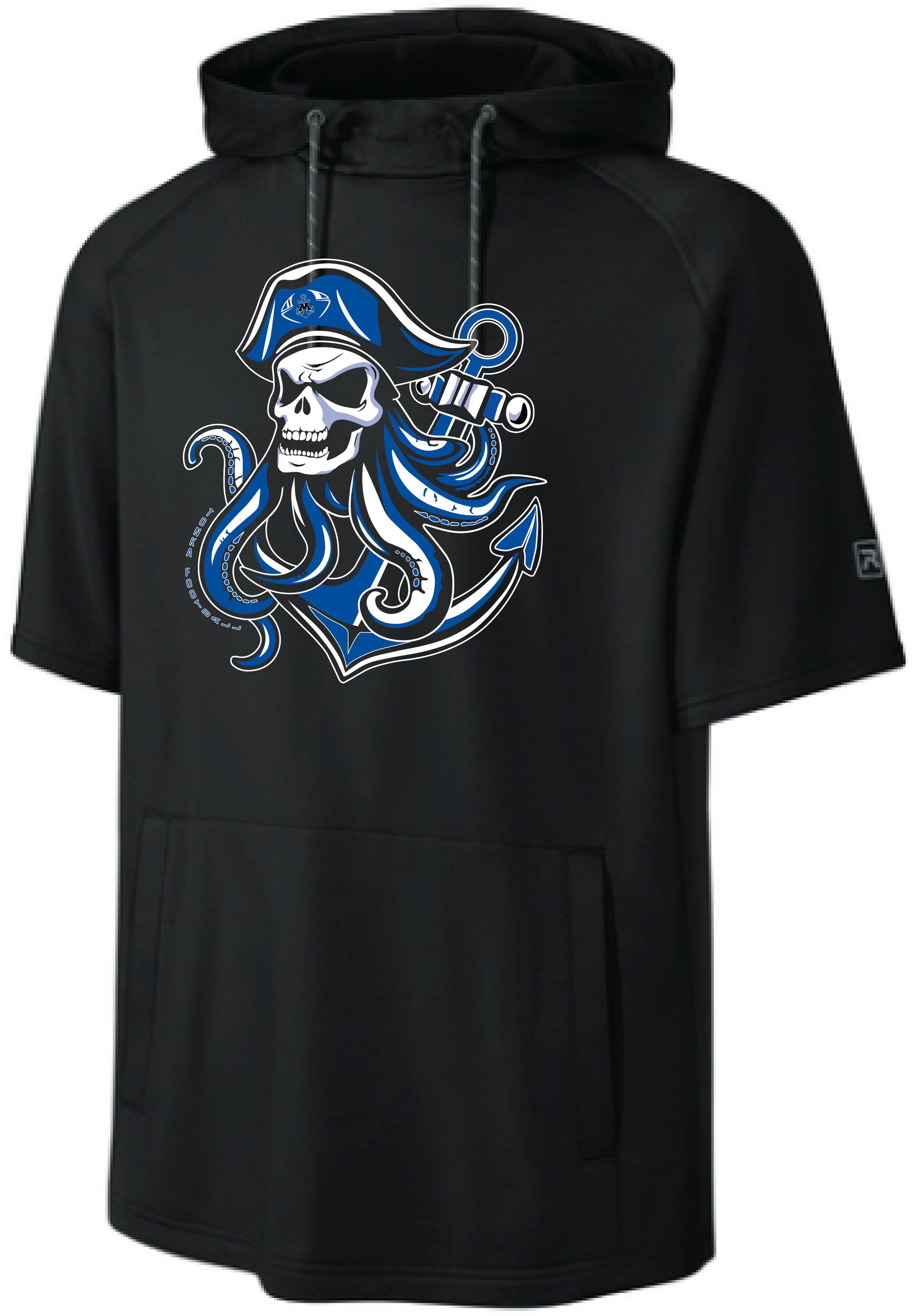 Football Men's Richardson Fleece Short Sleeve Hoodie