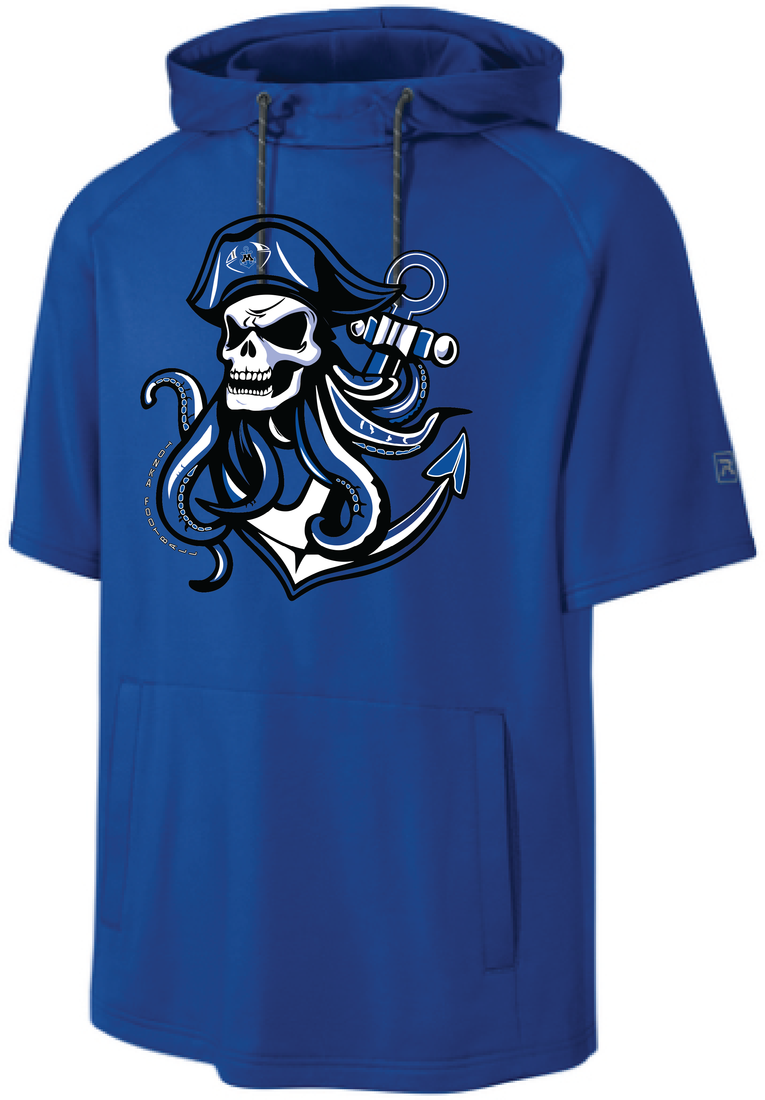 Football Men's Richardson Fleece Short Sleeve Hoodie